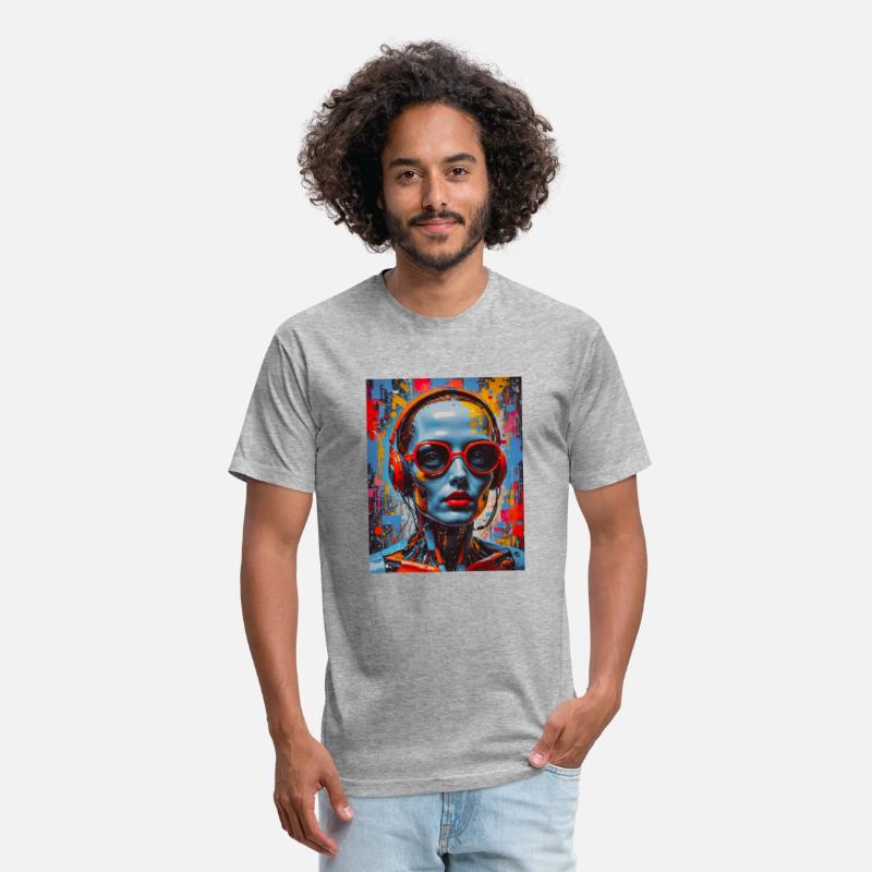 Cyborg with Neon Vision