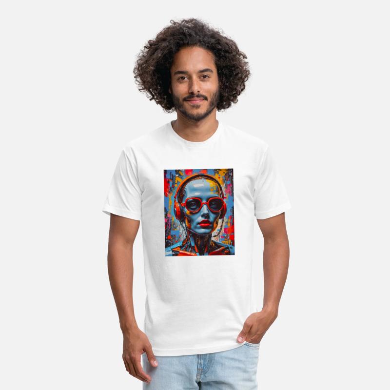 Cyborg with Neon Vision