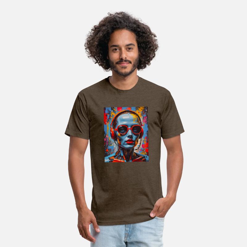 Cyborg with Neon Vision