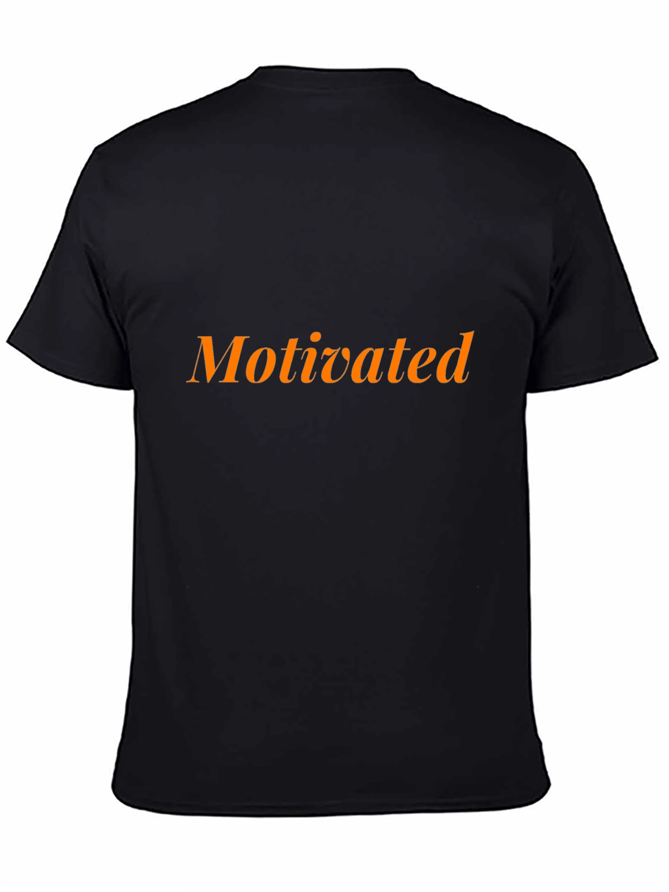 Motivated Black T-Shirt - Casual Style