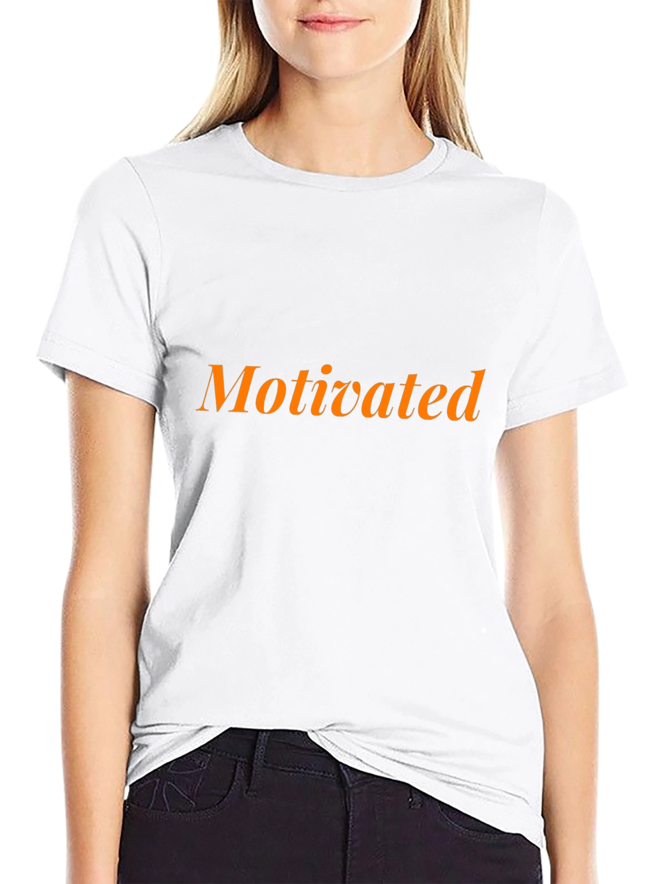 Motivated Black T-Shirt - Casual Style