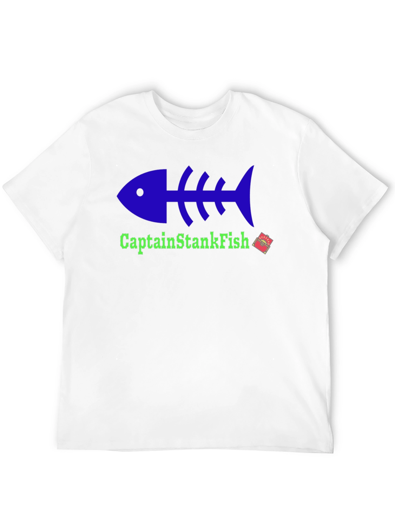 Captain StankFish Graphic Tee - Black T-Shirt
