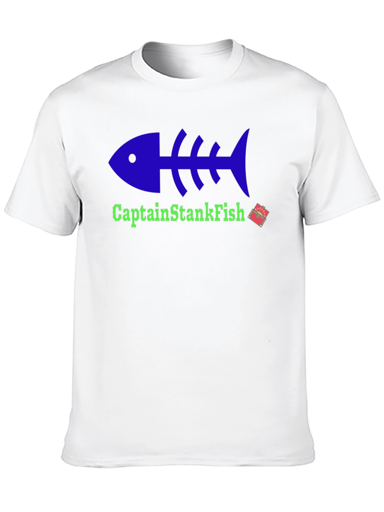 Captain StankFish Graphic Tee - Black T-Shirt