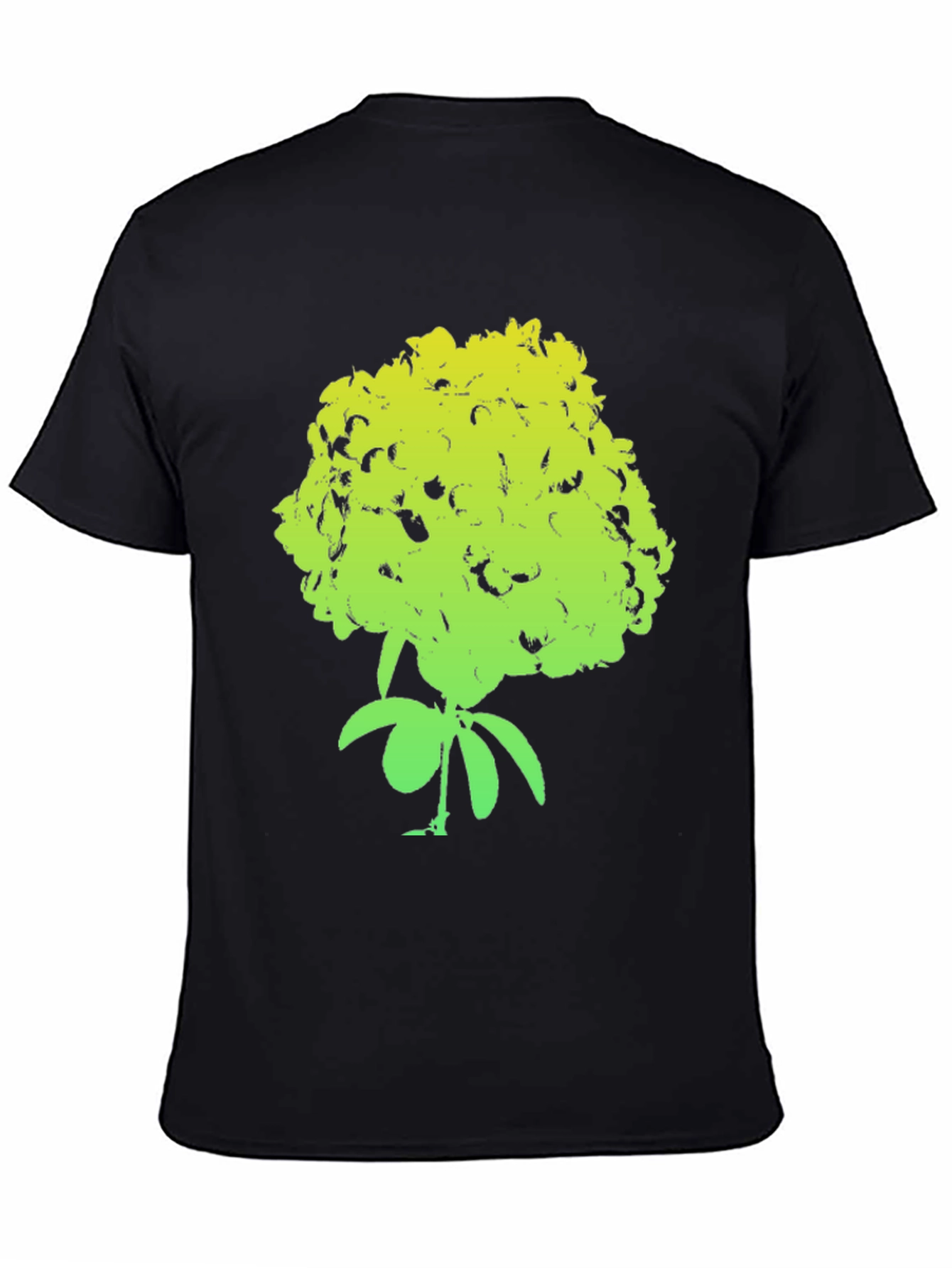 Green Floral Graphic T-Shirt