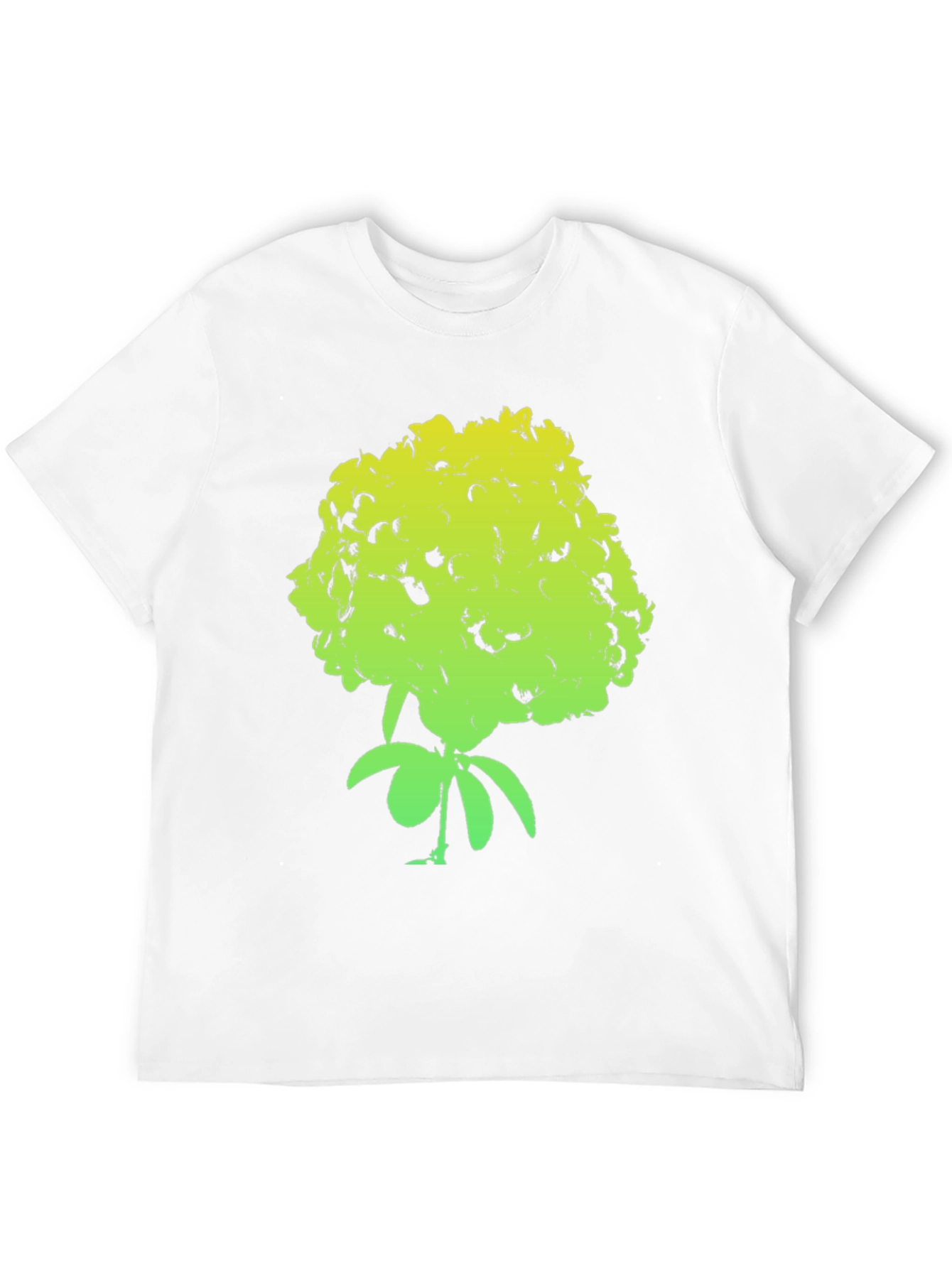 Green Floral Graphic T-Shirt