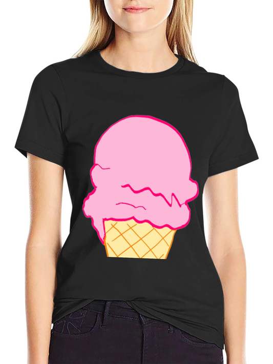Ice Cream Graphic T-Shirt - Sweet Style!