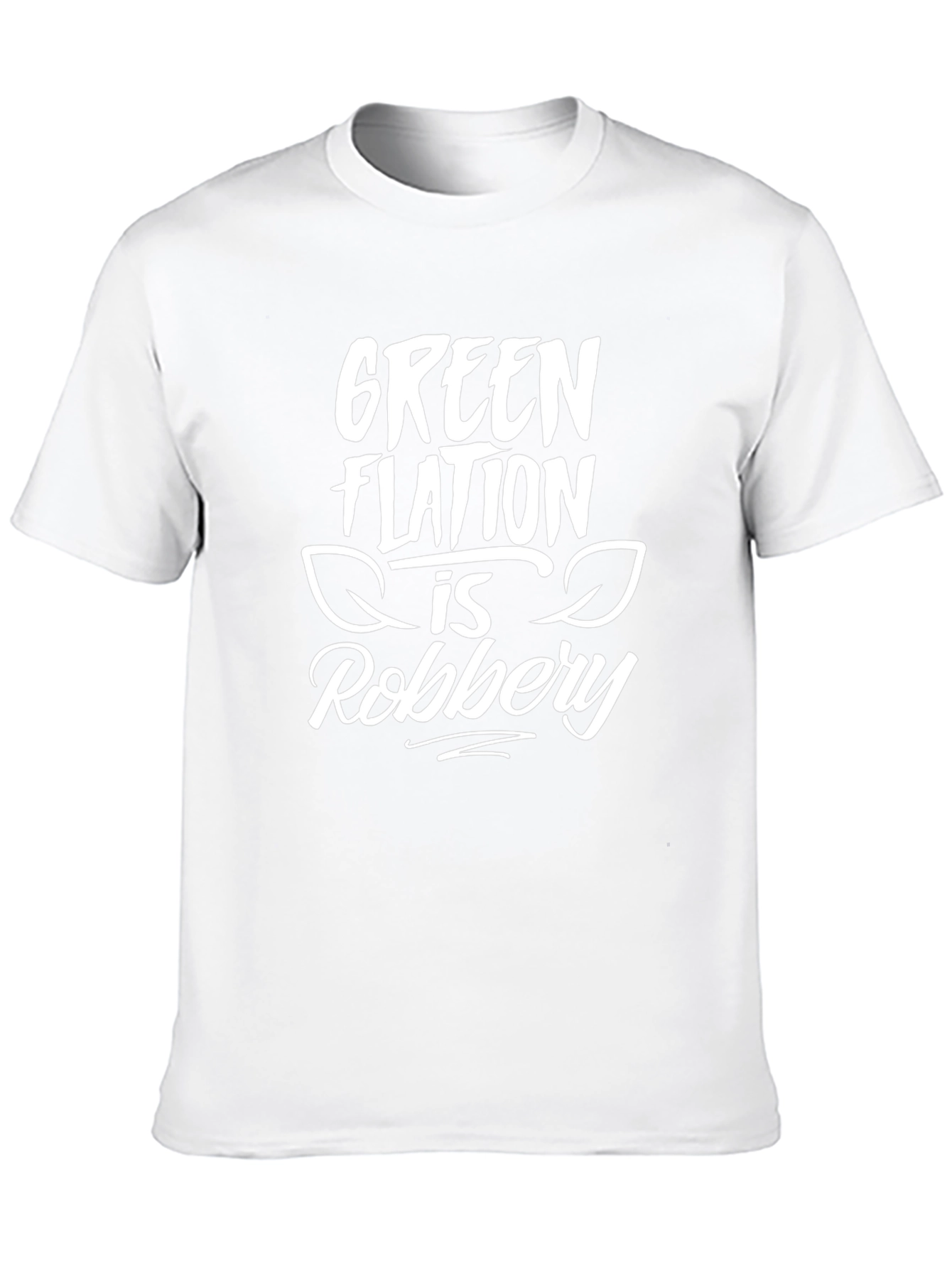 Greenflation Robbery Black T-Shirt