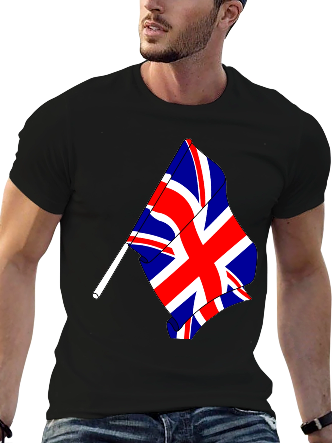 Union Jack Flag T-Shirt - Show Your British Pride!