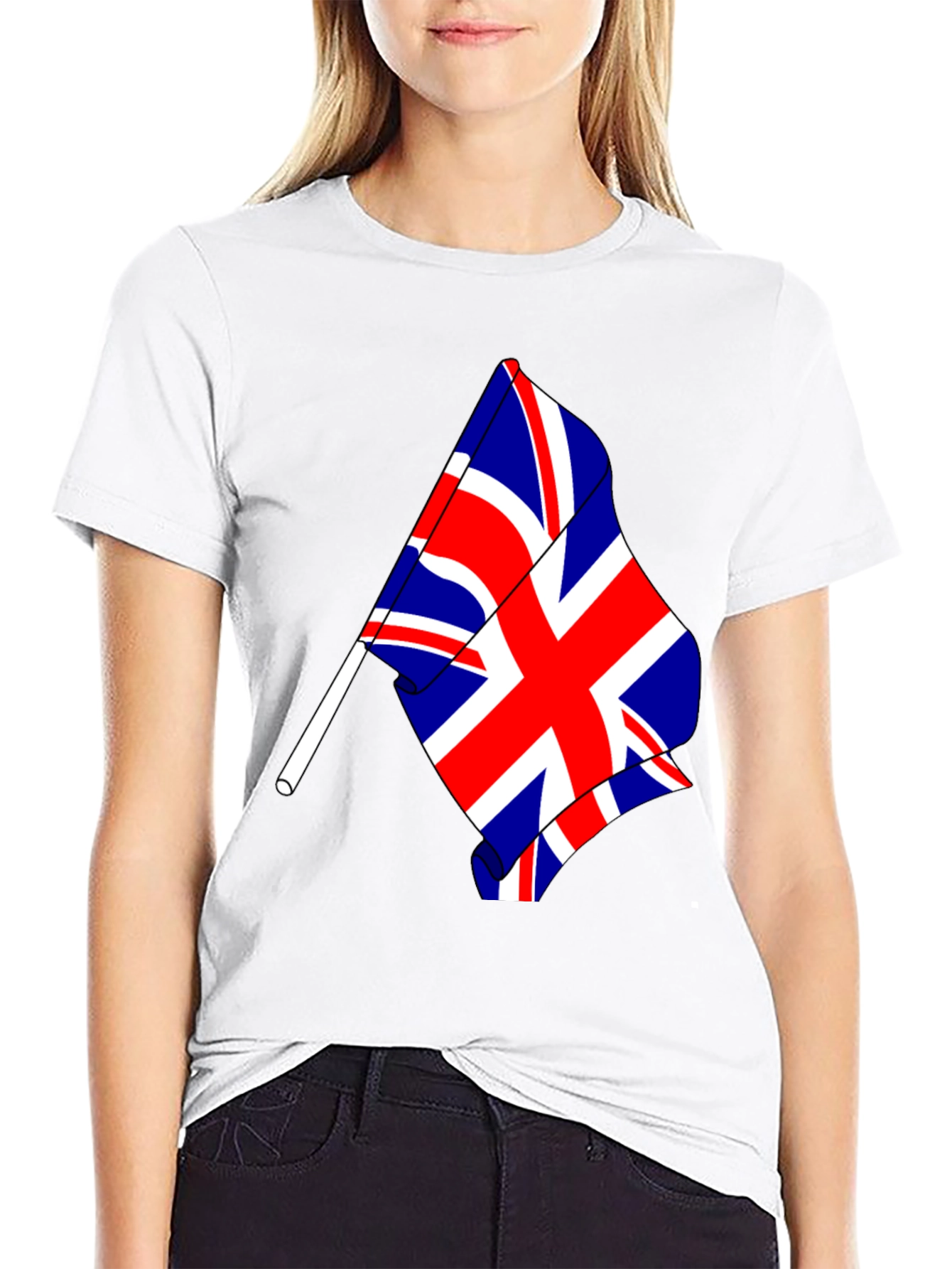 Union Jack Flag T-Shirt - Show Your British Pride!