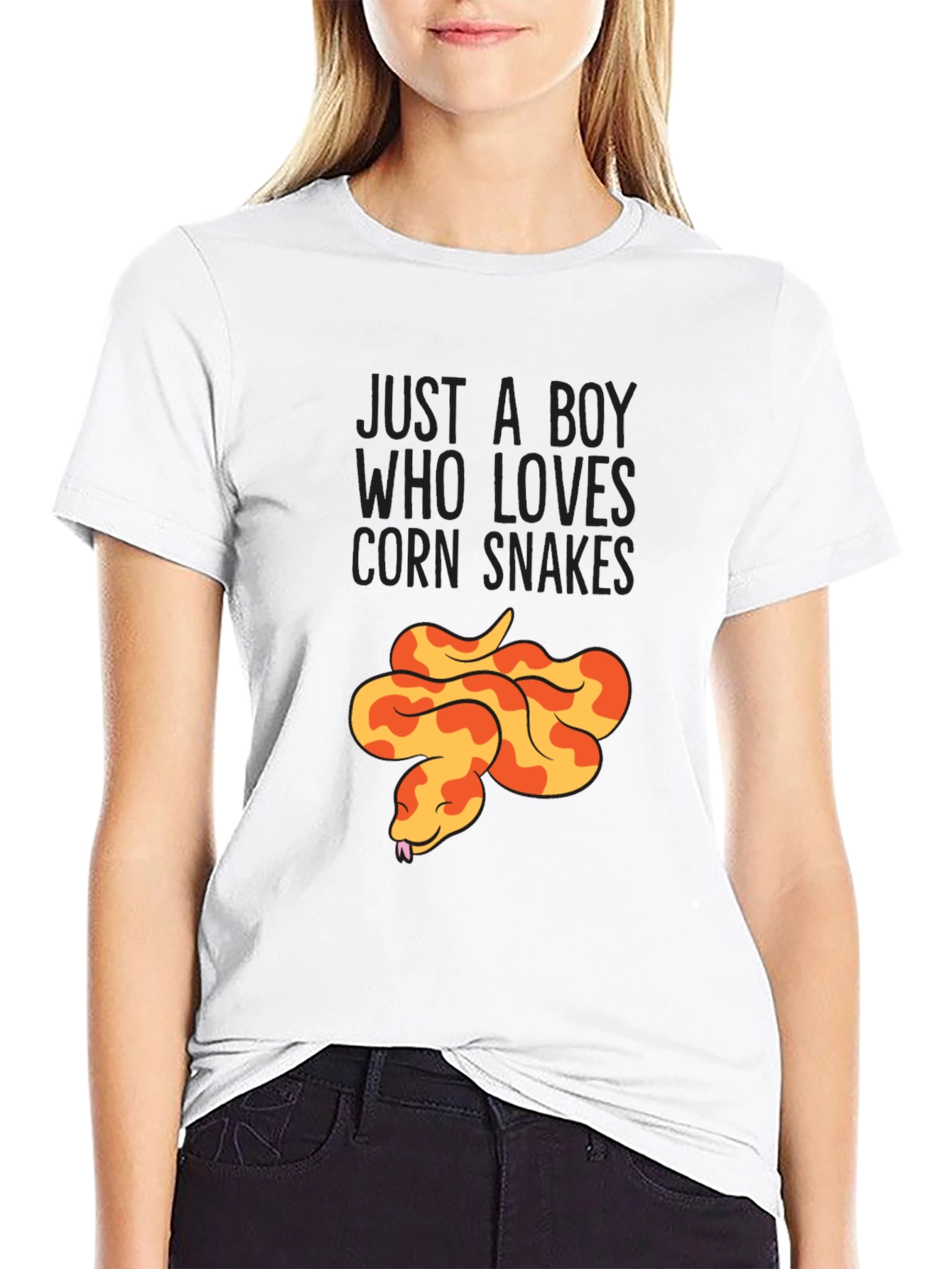 Boy Loves Corn Snakes T-Shirt