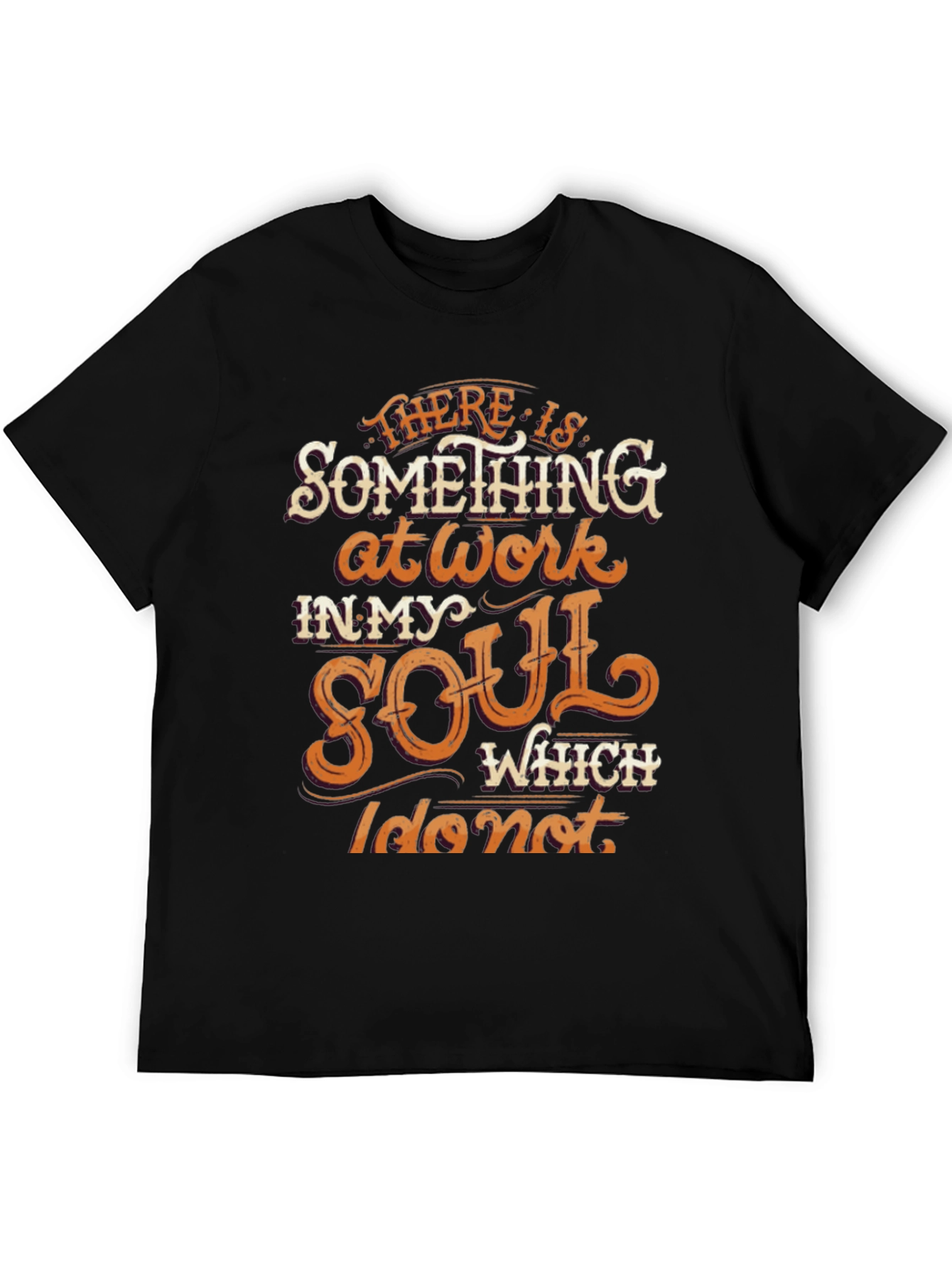 Soulful Graphic Tee - Inspiring Message T-Shirt