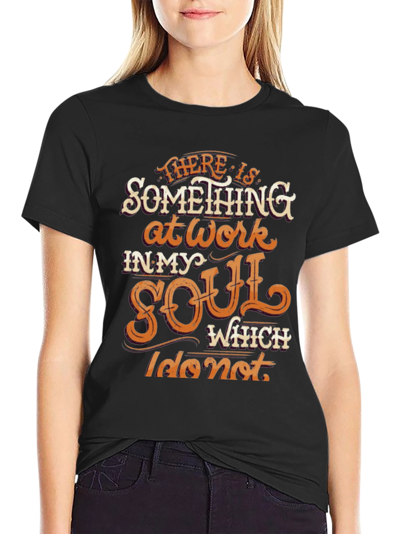 Soulful Graphic Tee - Inspiring Message T-Shirt