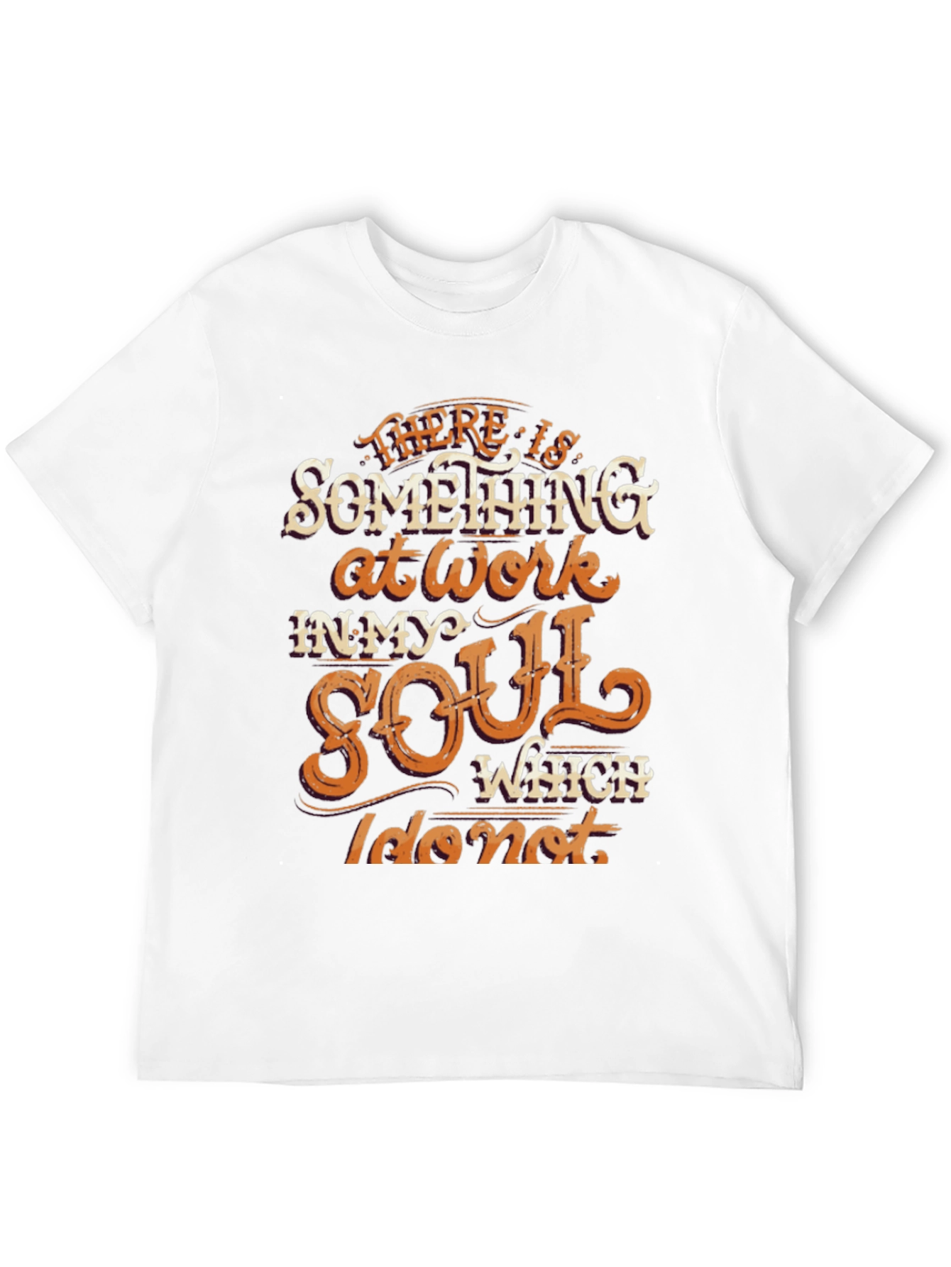 Soulful Graphic Tee - Inspiring Message T-Shirt