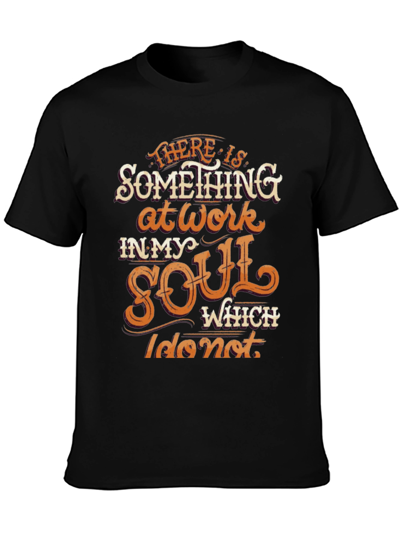 Soulful Graphic Tee - Inspiring Message T-Shirt