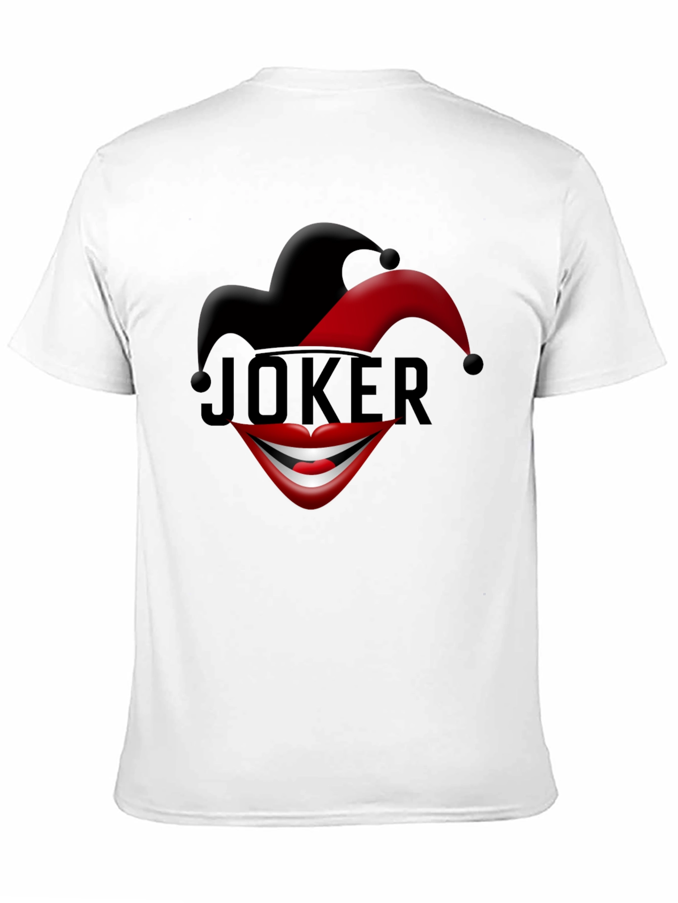 Joker Hat & Smile Graphic T-Shirt - Bold Design