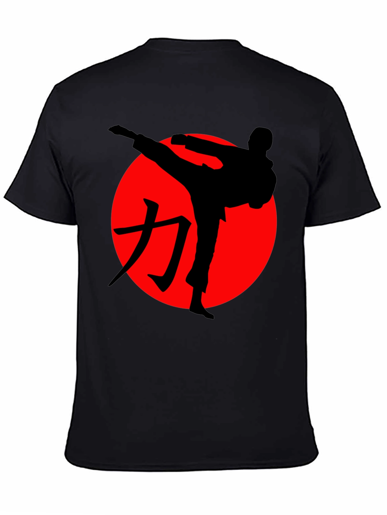 Karate Kick Graphic Tee - Martial Arts Shirt