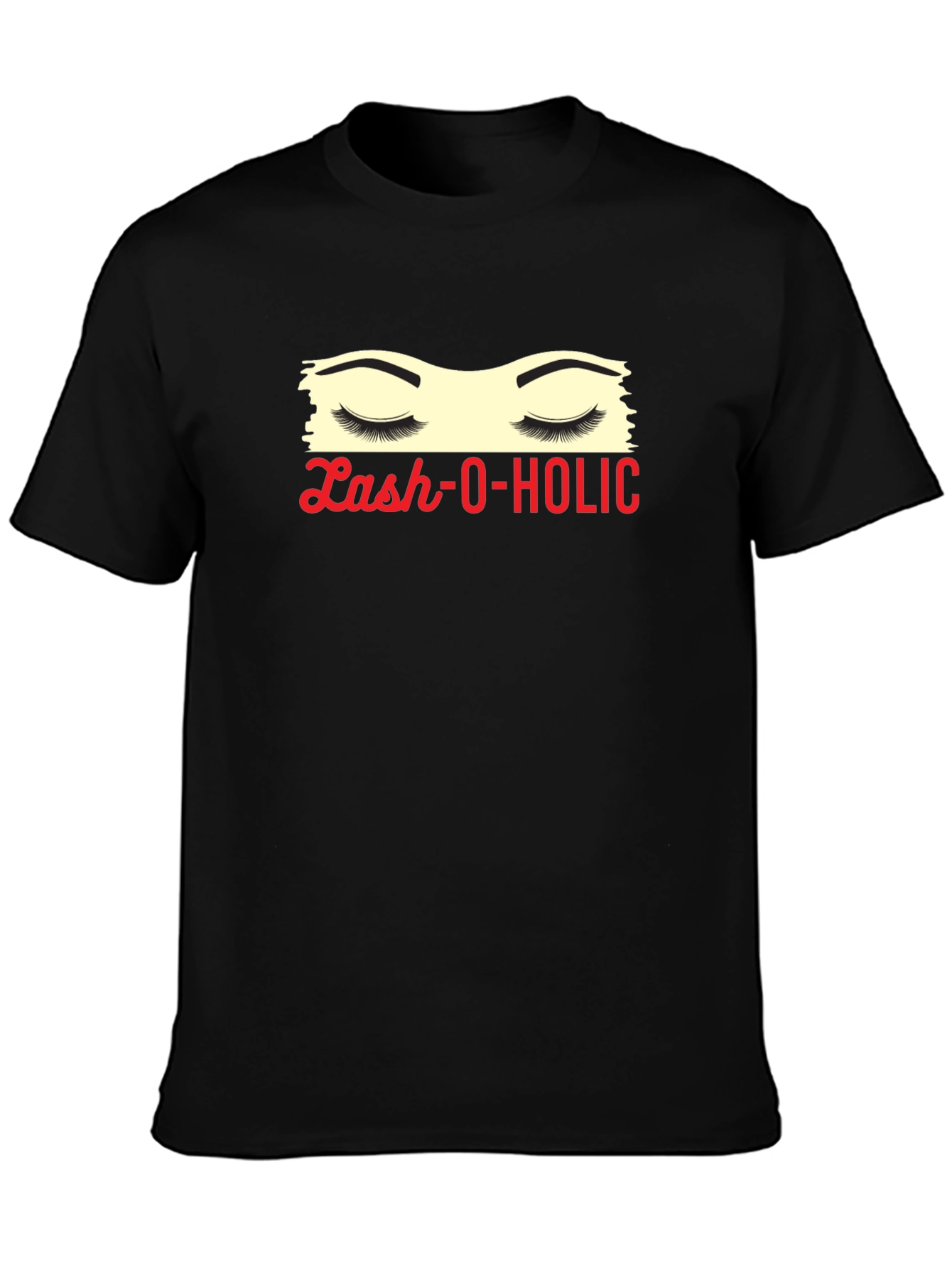 Lash-O-Holic Graphic Tee - Stylish & Trendy