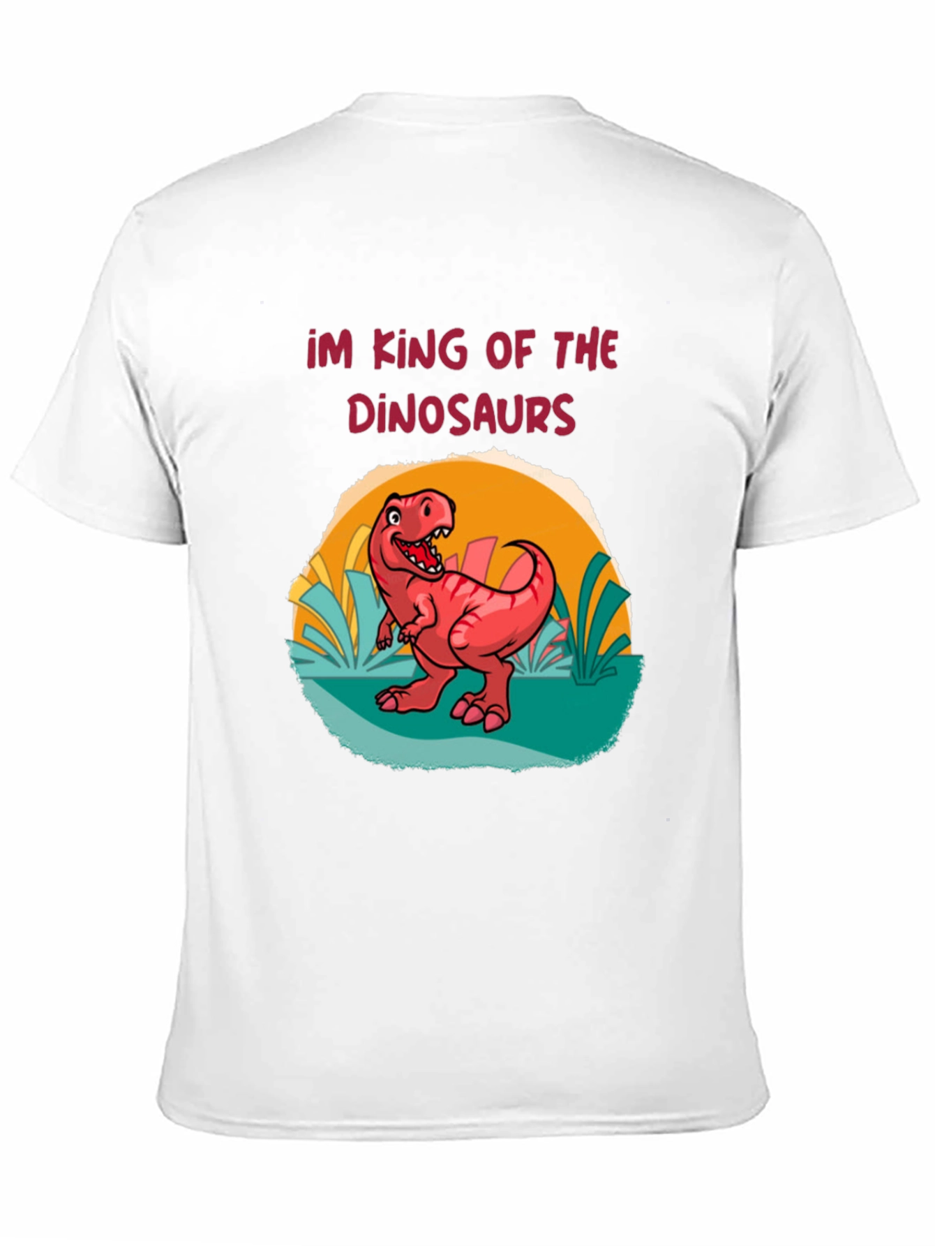 King Dinosaur Graphic T-Shirt