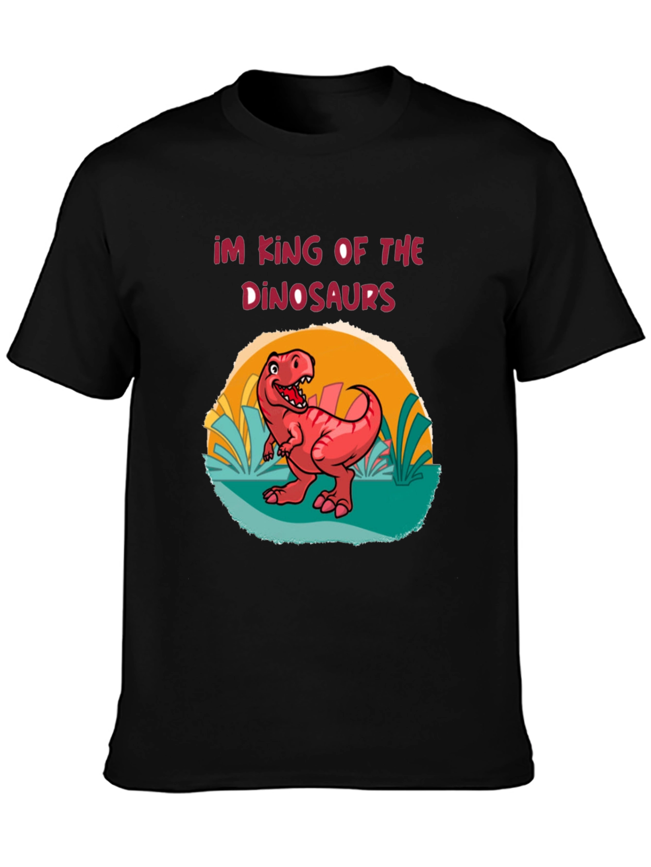 King Dinosaur Graphic T-Shirt