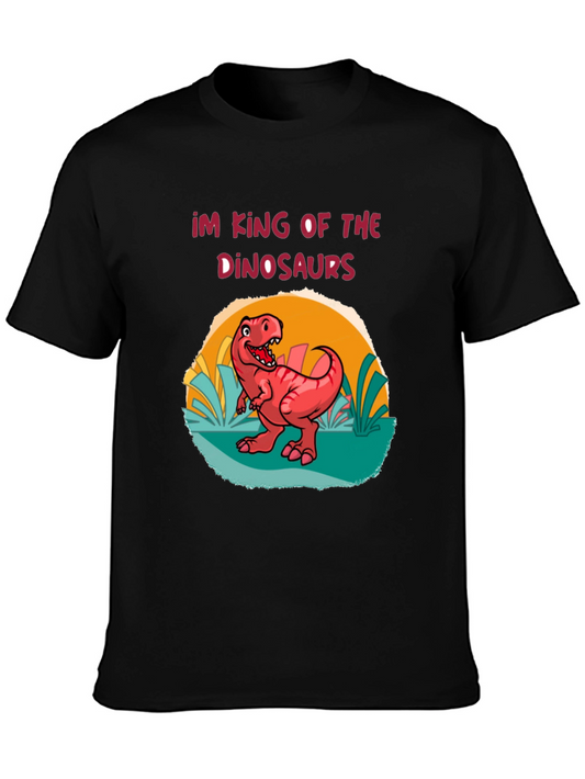 King Dinosaur Graphic T-Shirt