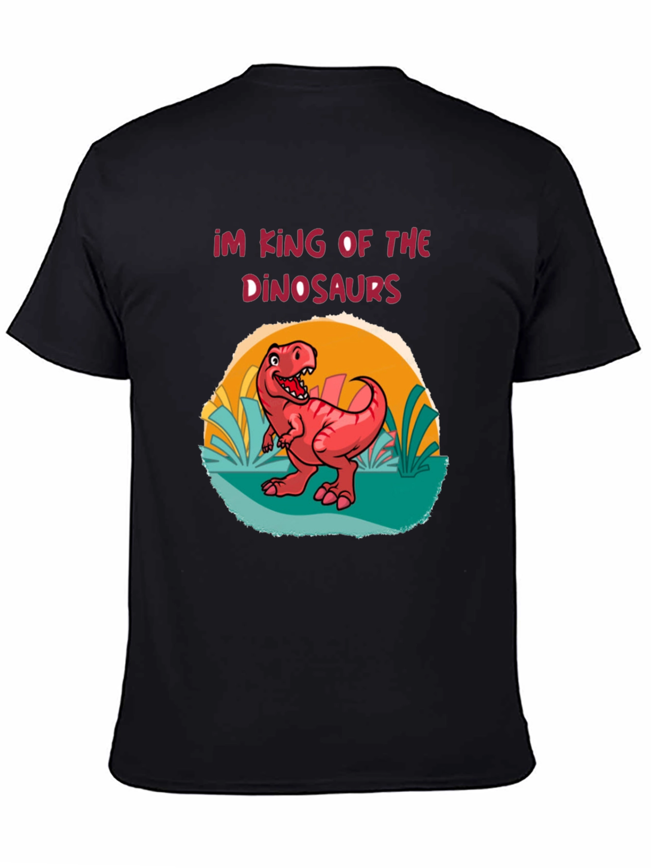King Dinosaur Graphic T-Shirt