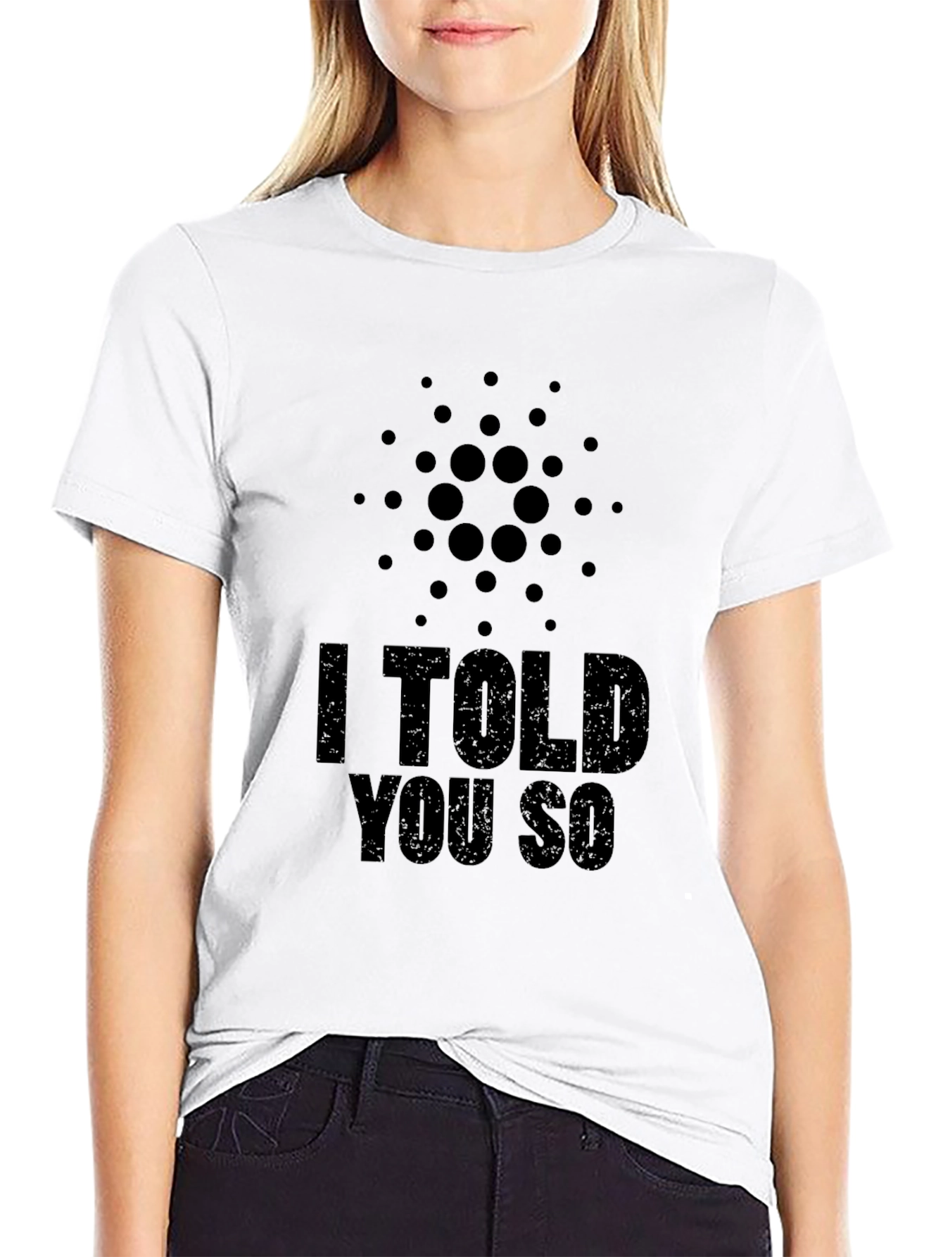 Cryptocurrency T-Shirt - I Told You So - Black
