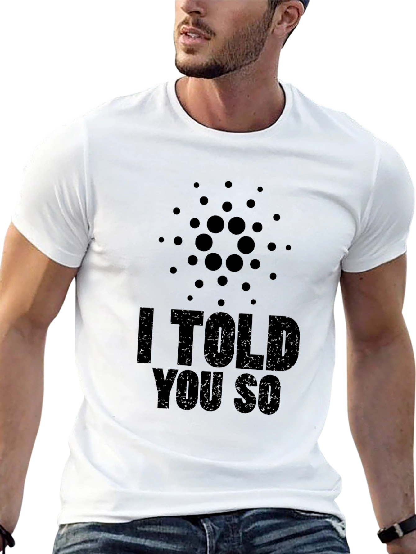 Cryptocurrency T-Shirt - I Told You So - Black