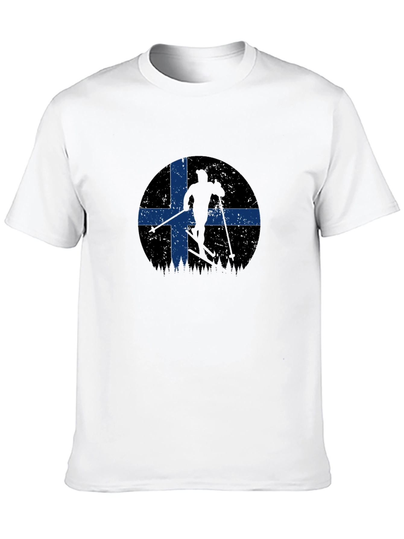 Ski Nordic Flag T-Shirt
