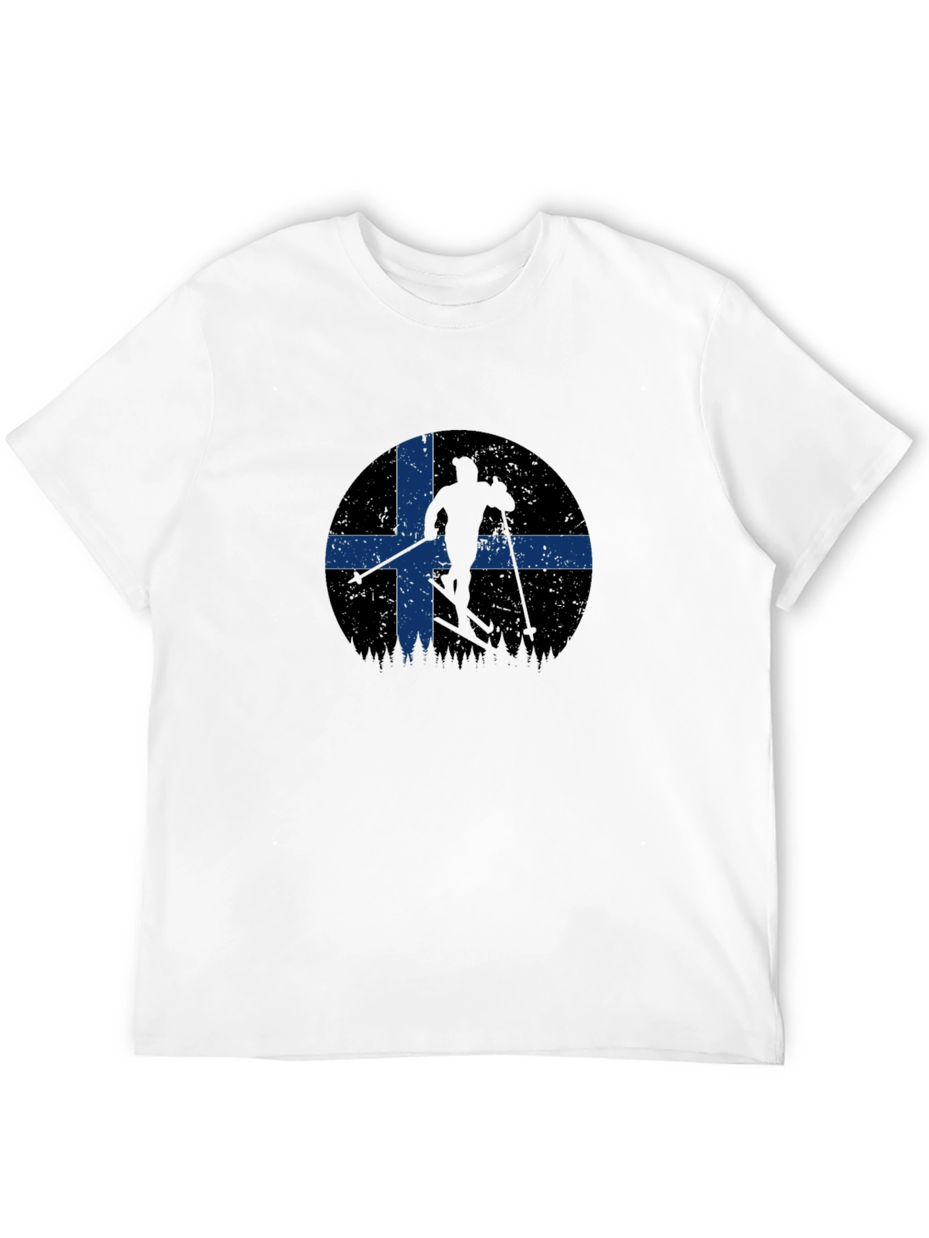 Ski Nordic Flag T-Shirt