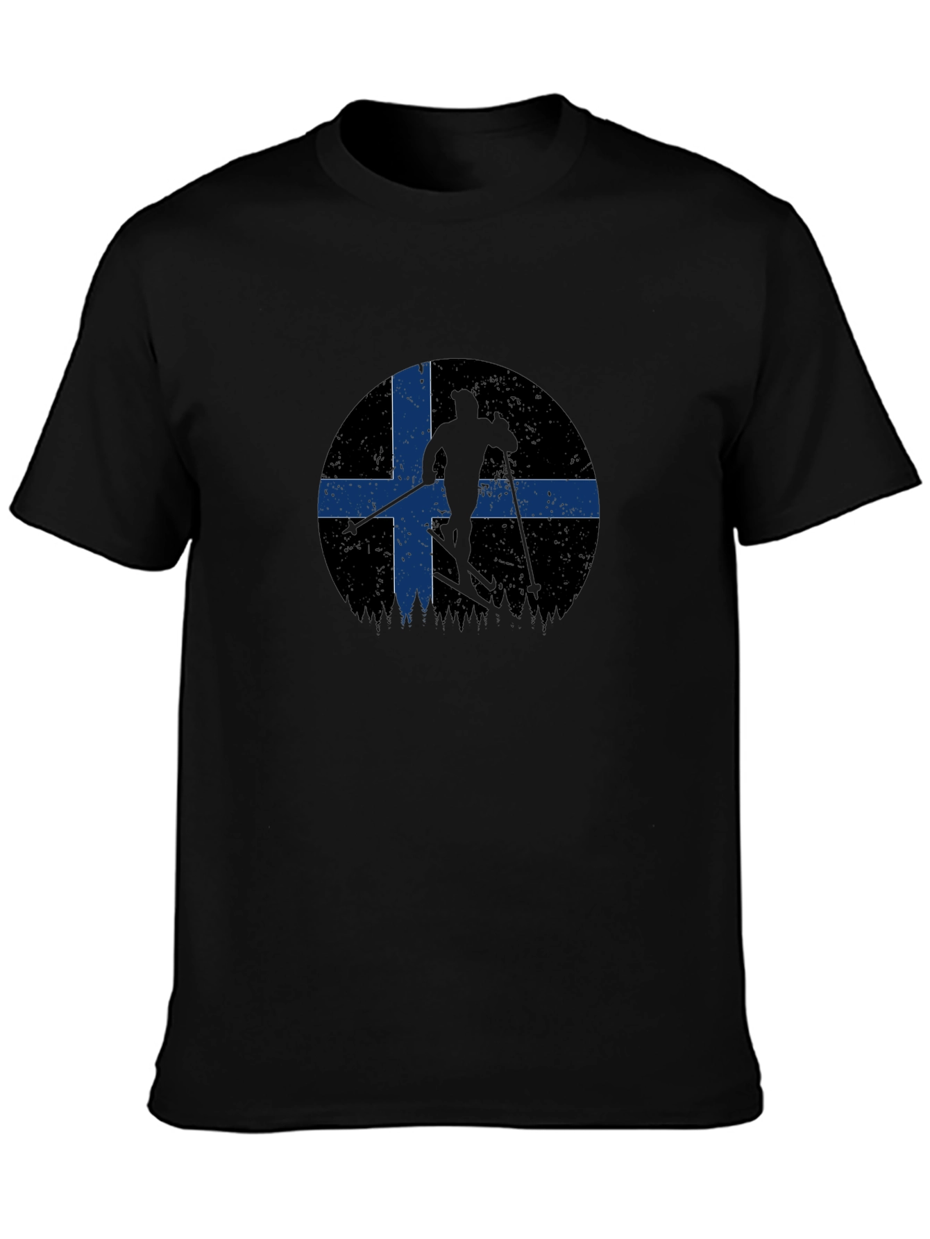Ski Nordic Flag T-Shirt