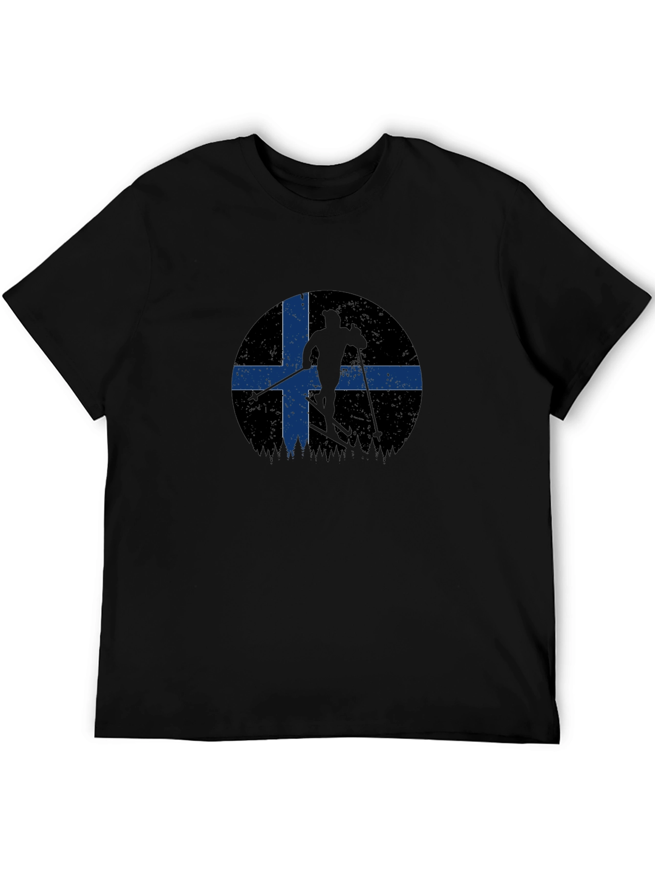 Ski Nordic Flag T-Shirt