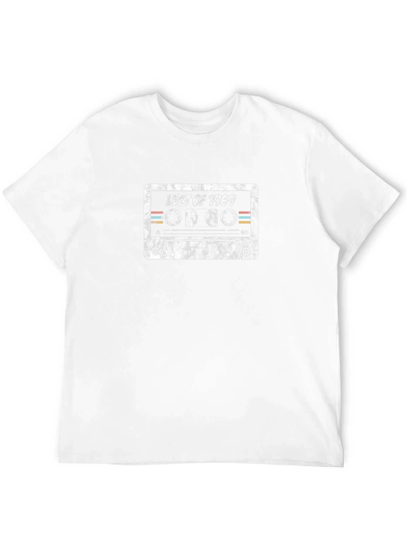 Retro Best of 1969 Cassette Tape Graphic T-Shirt