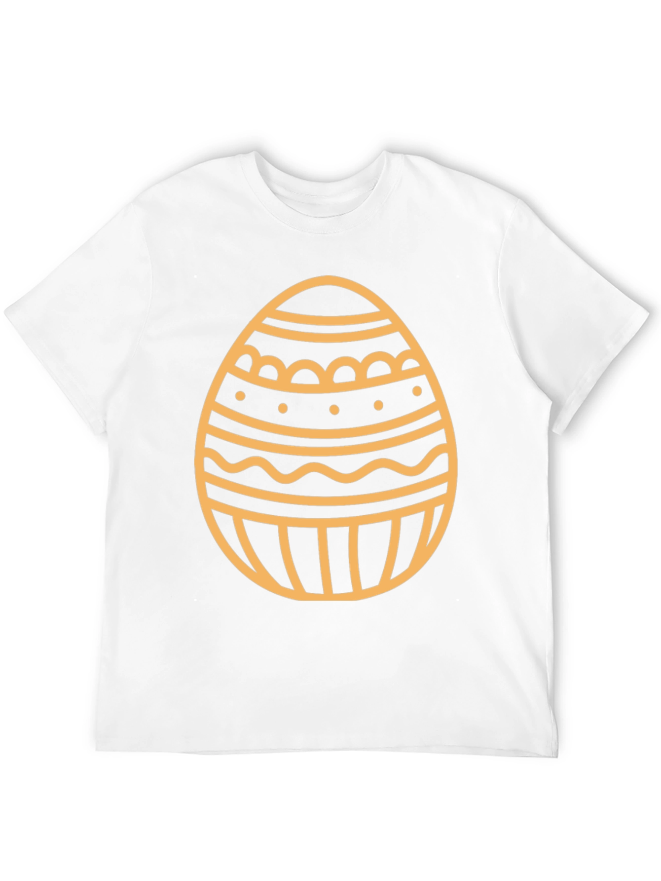 Easter Egg Graphic T-Shirt - Black