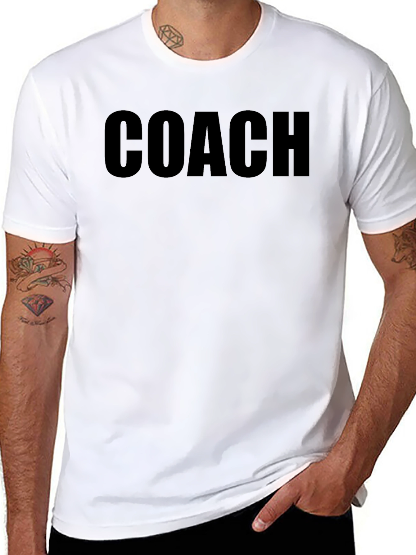 Coach Tee - Classic Comfort