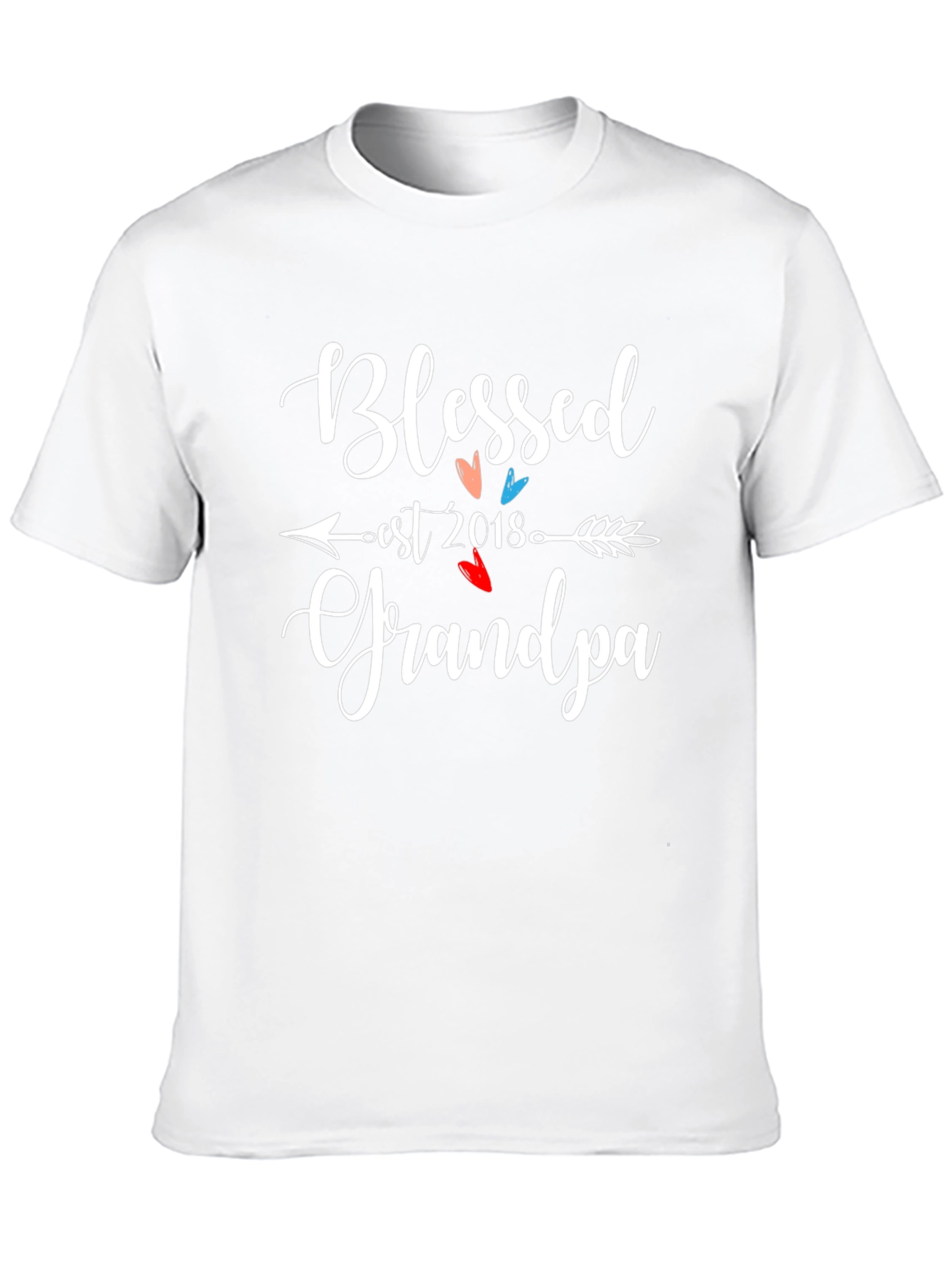 Blessed Grandpa Est 2018 T-Shirt