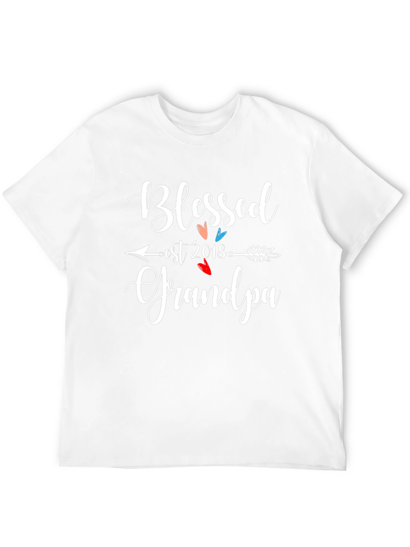 Blessed Grandpa Est 2018 T-Shirt