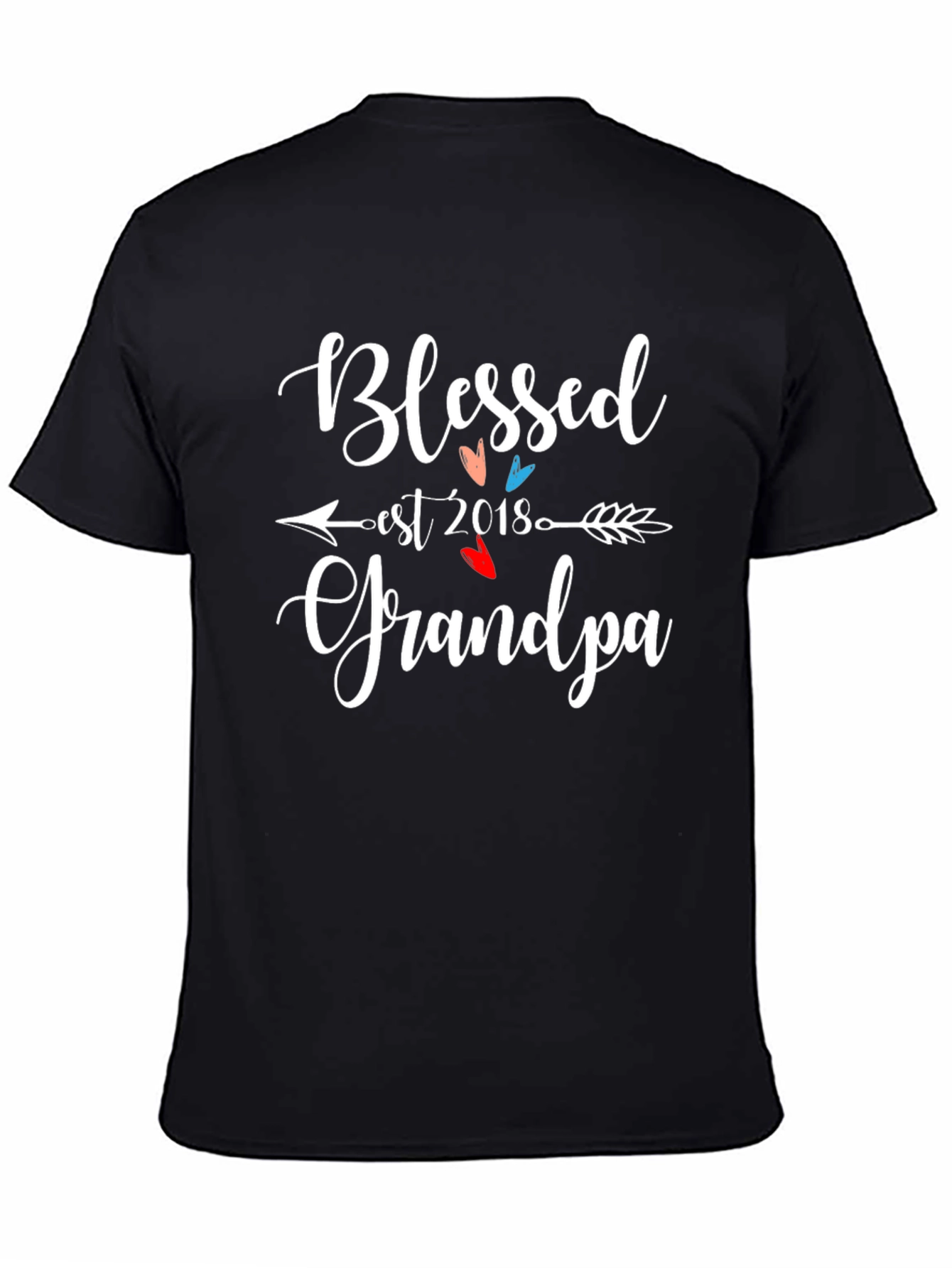 Blessed Grandpa Est 2018 T-Shirt