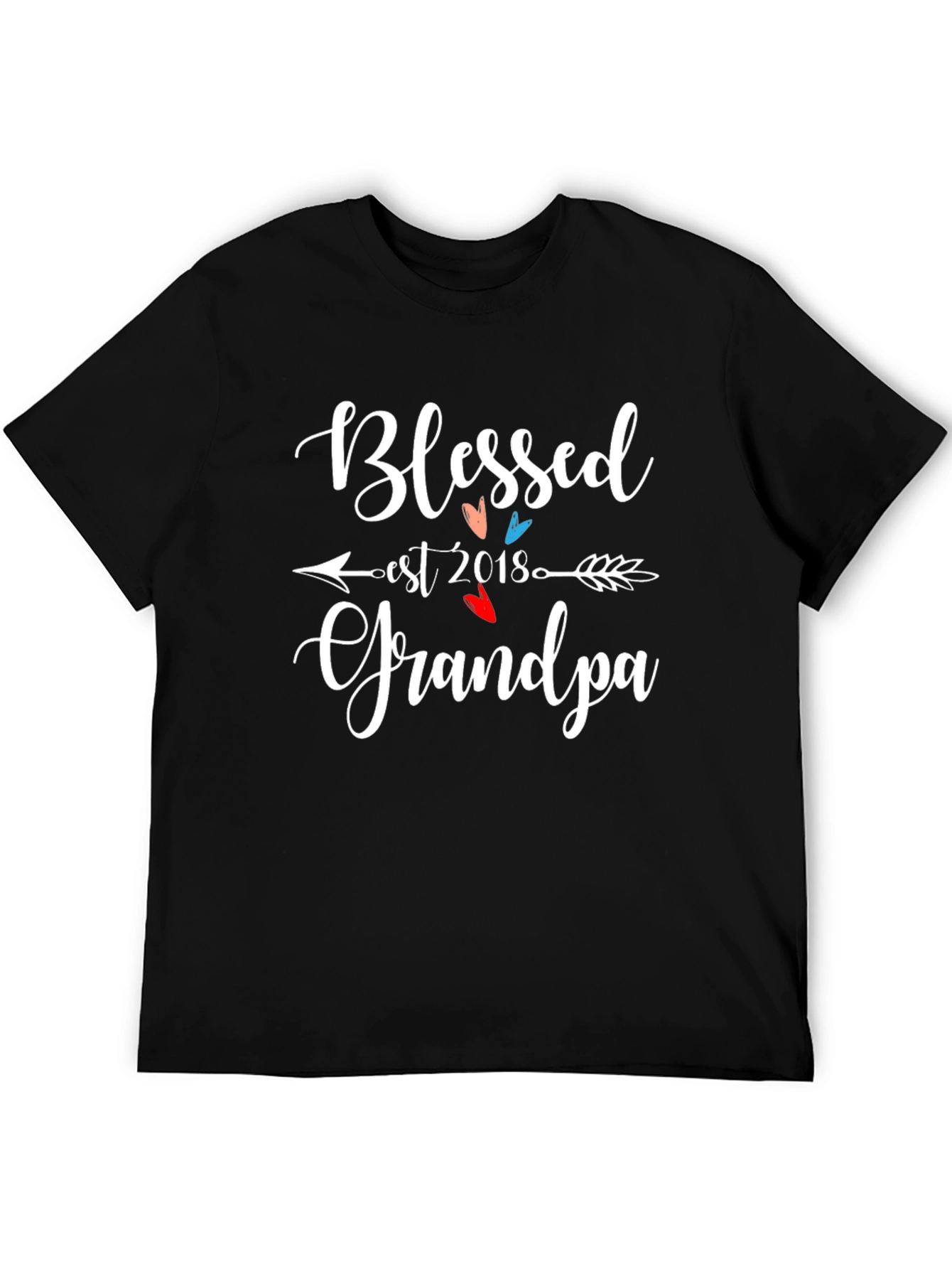Blessed Grandpa Est 2018 T-Shirt