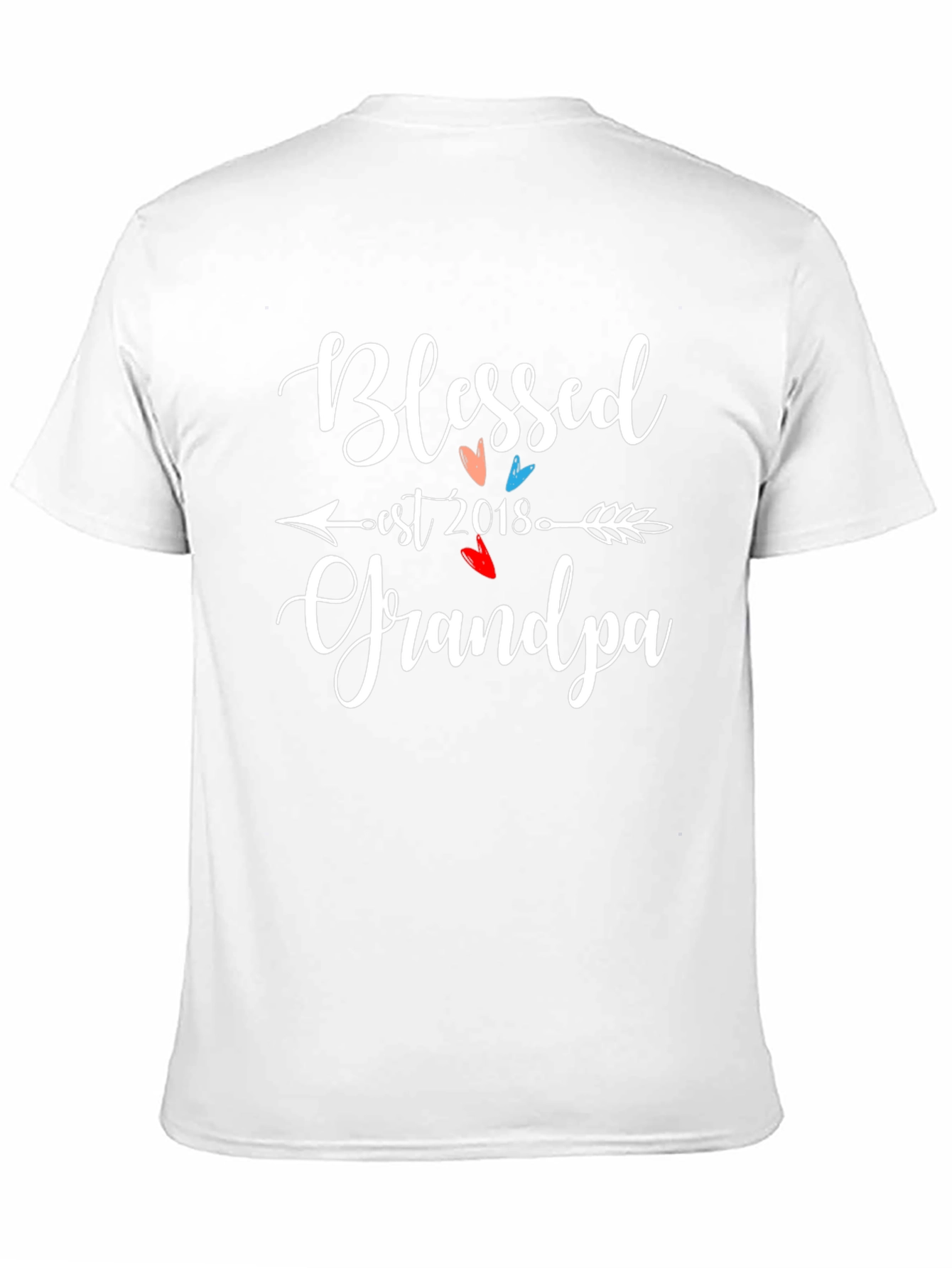 Blessed Grandpa Est 2018 T-Shirt