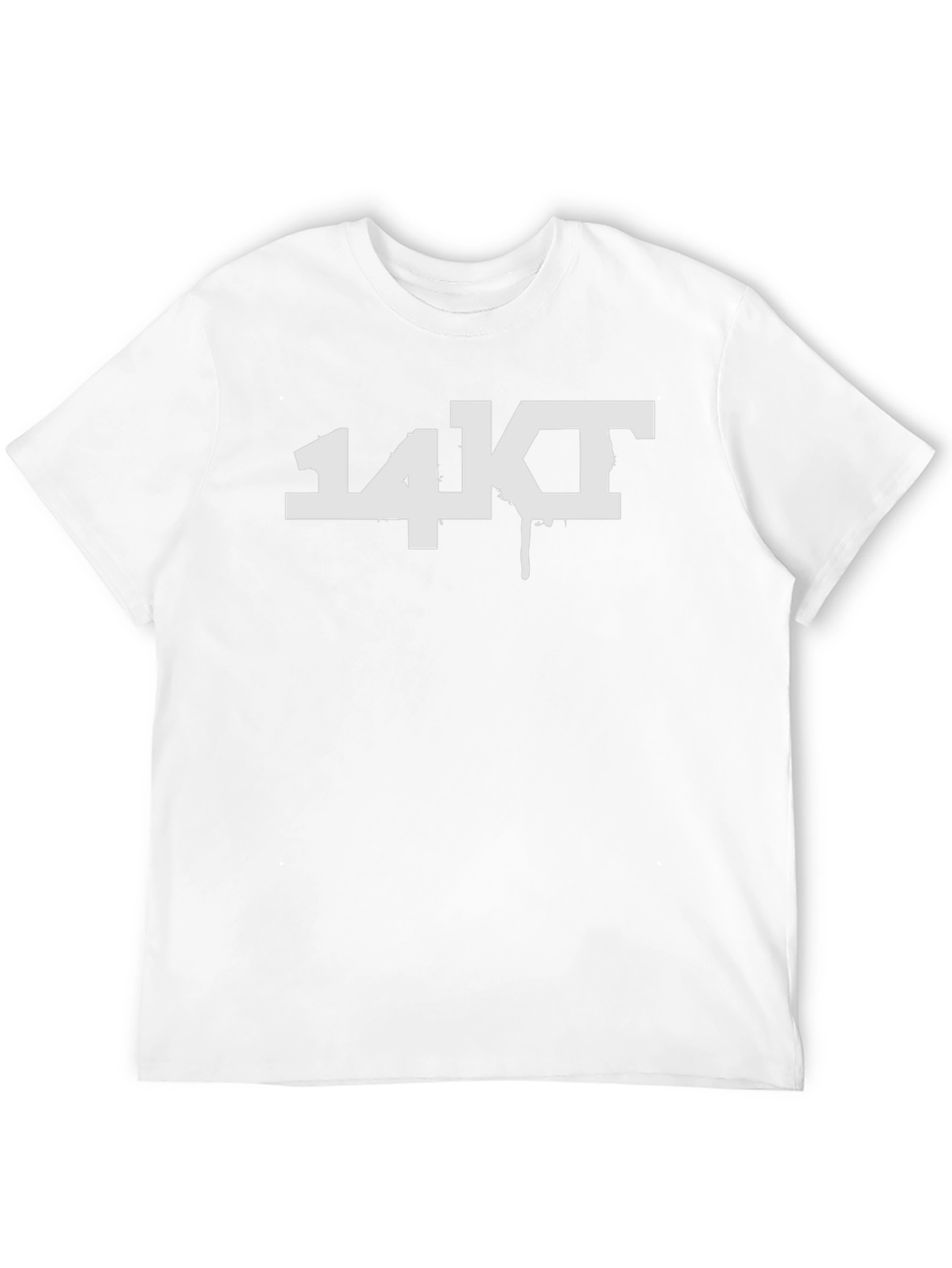 14KT Graphic Tee - Black Casual T-Shirt