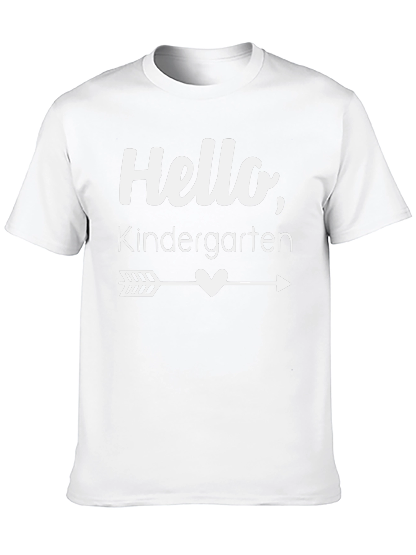 Hello Kindergarten T-Shirt - Back to School Teacher Shirt