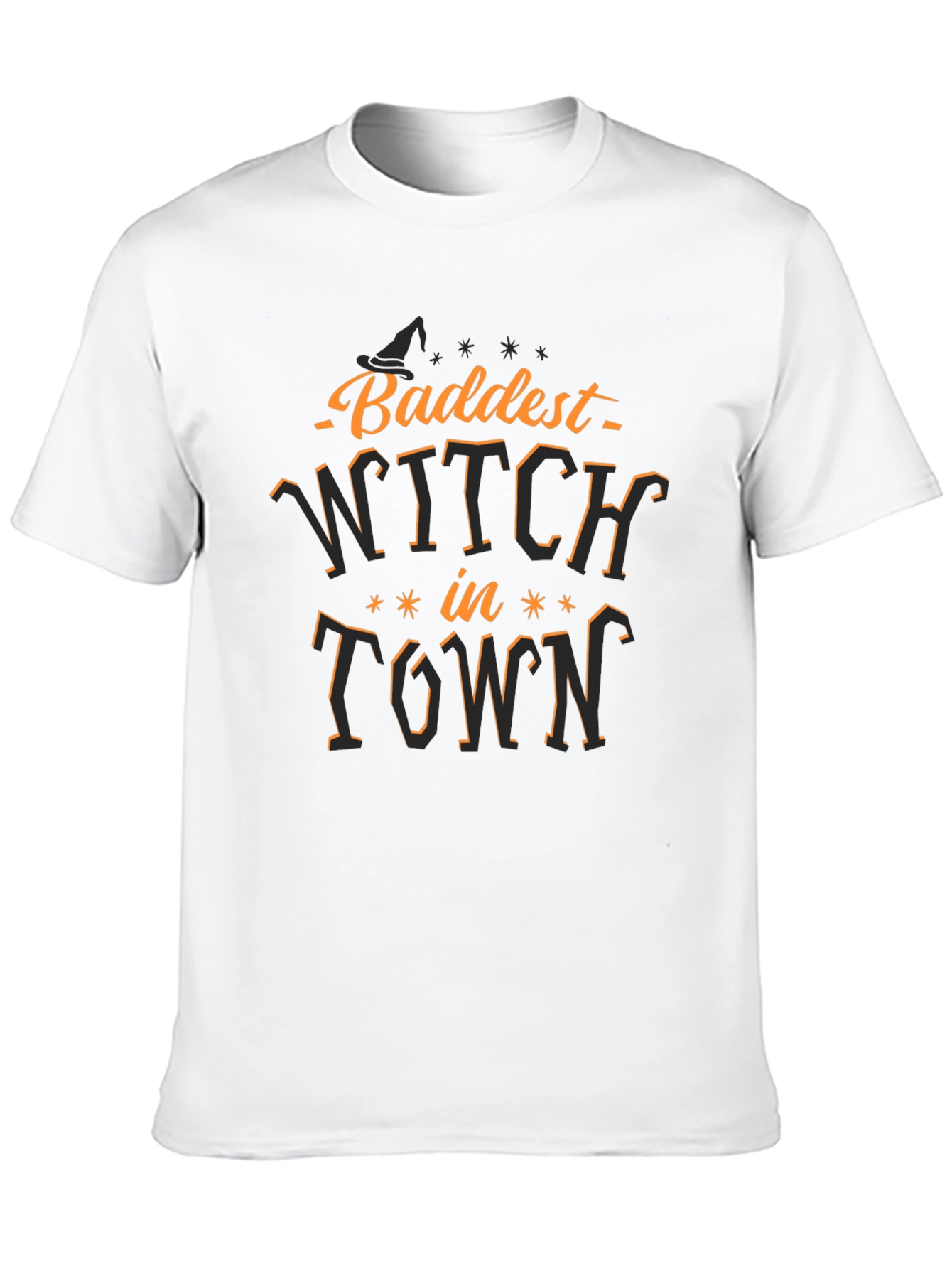 Baddest Witch in Town Black T-Shirt