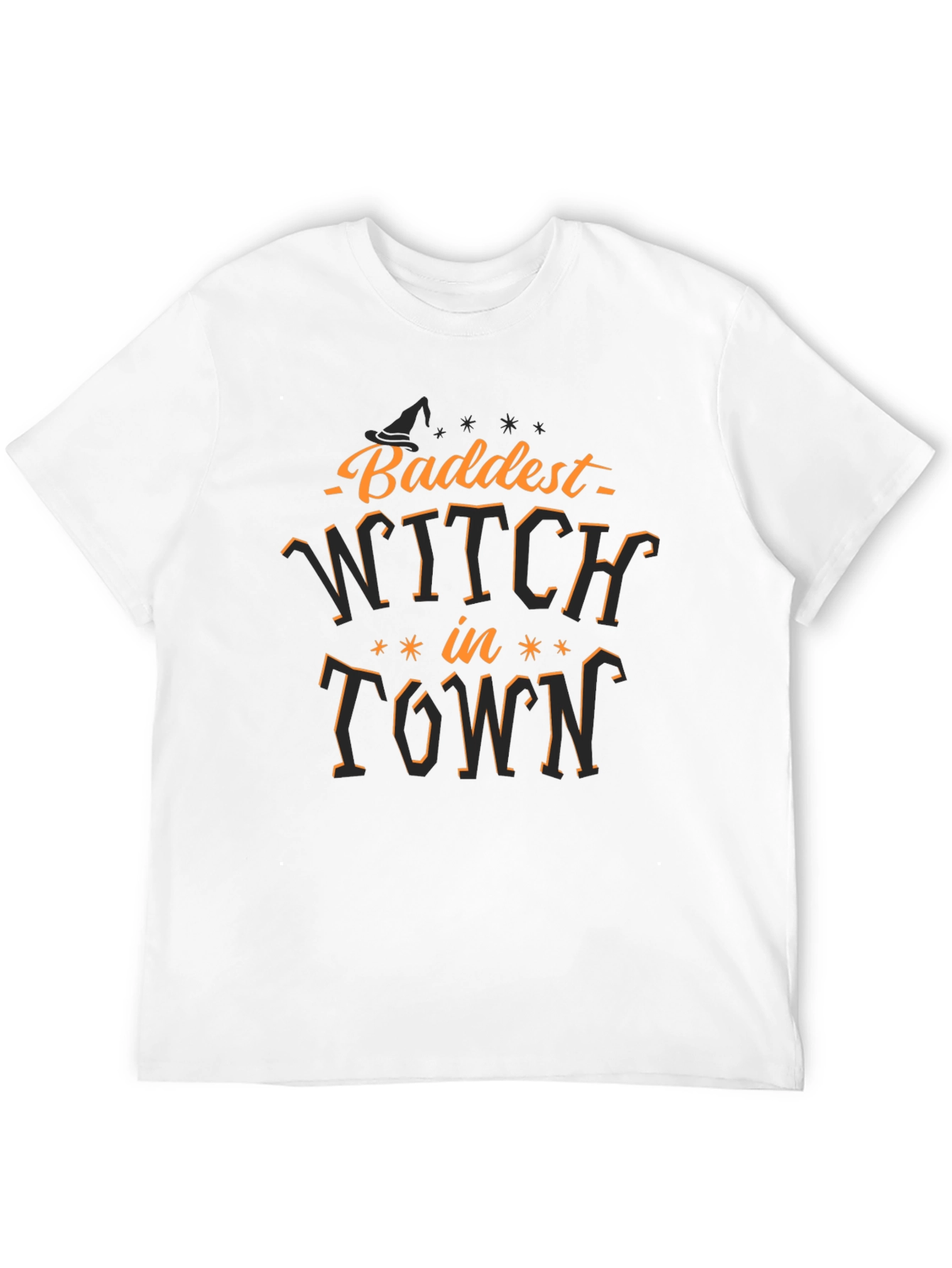 Baddest Witch in Town Black T-Shirt
