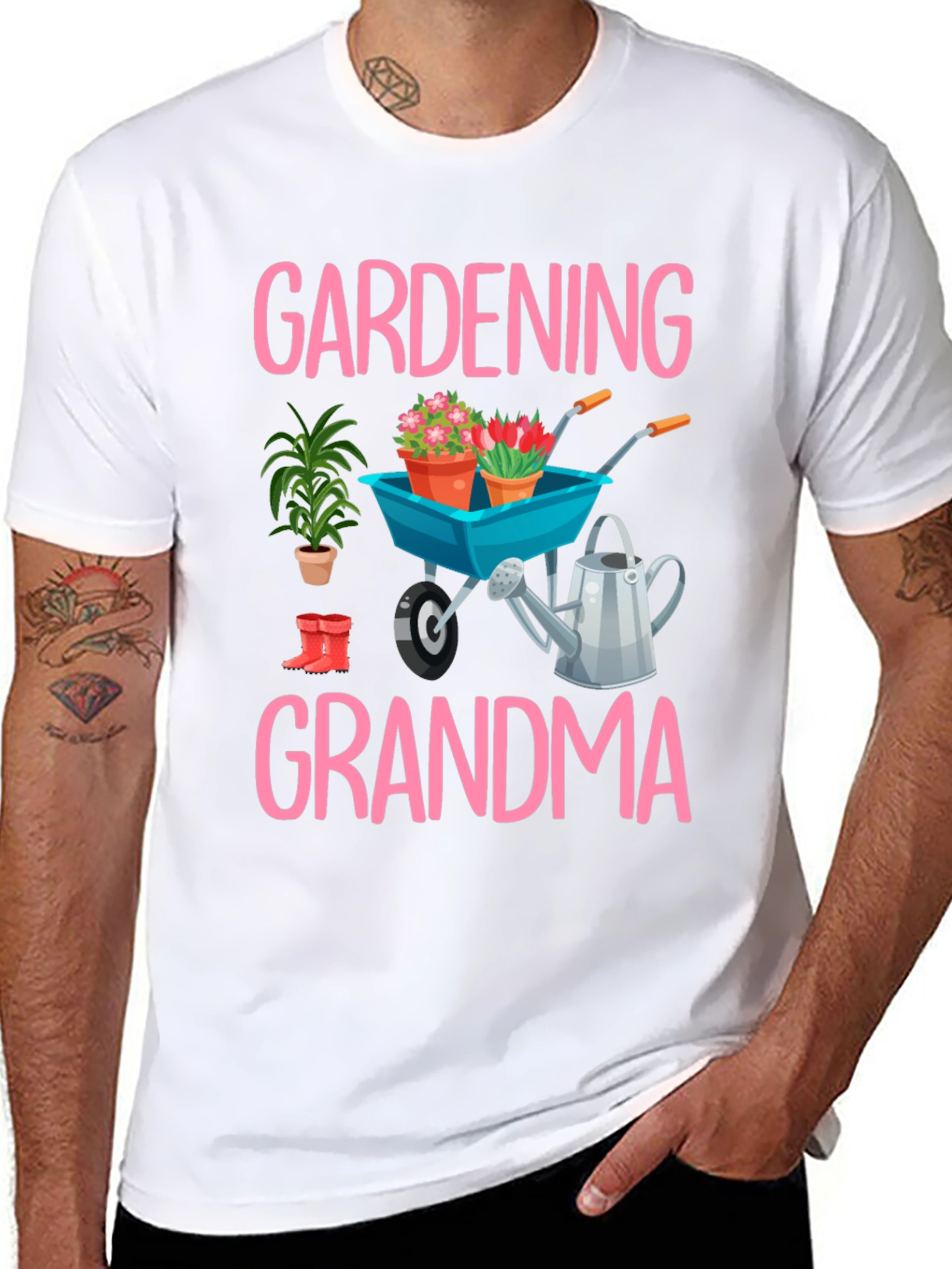 Gardening Grandma T-Shirt: Gardeners Gift