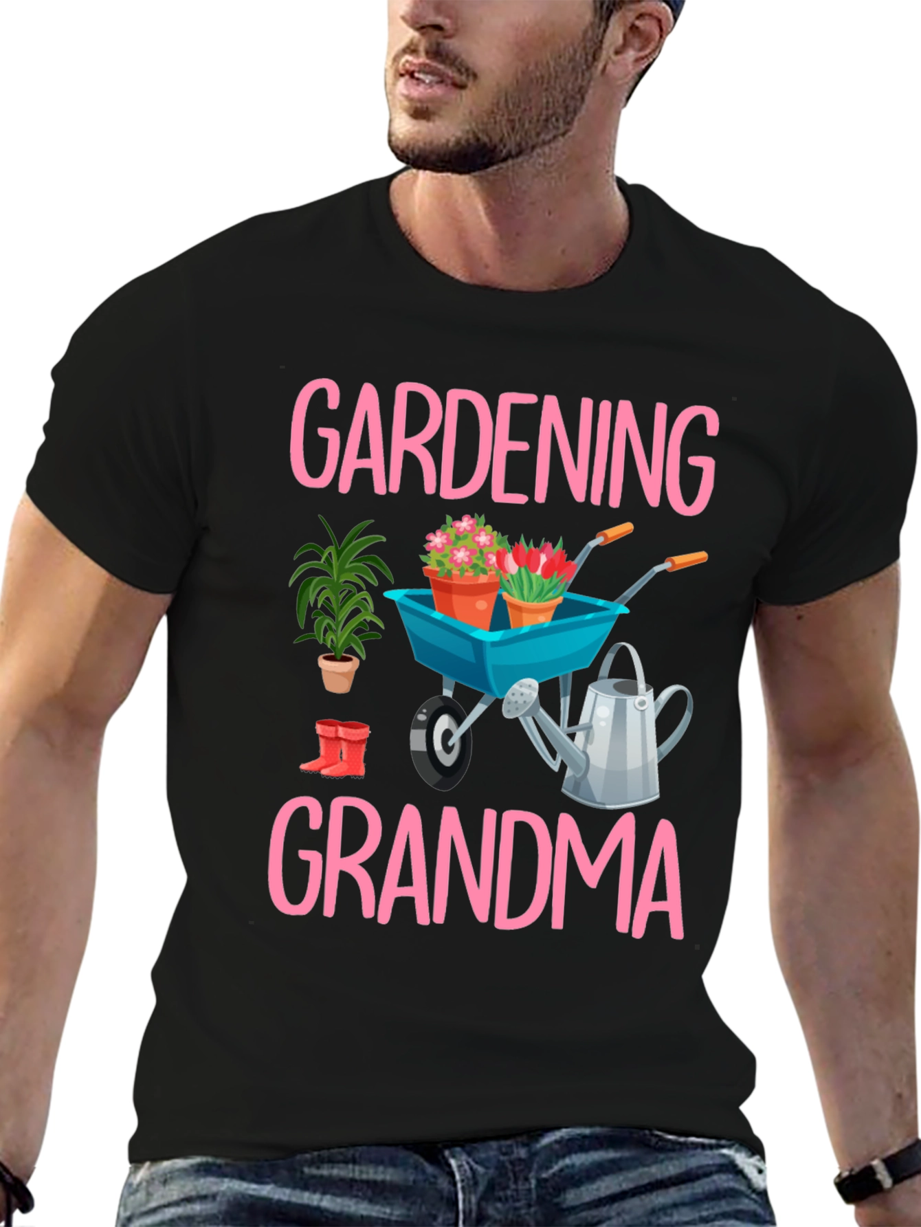 Gardening Grandma T-Shirt: Gardeners Gift