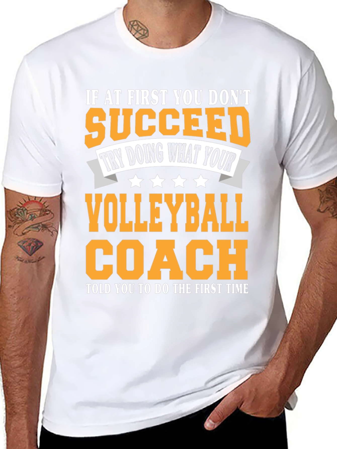 Volleyball Coach T-Shirt - Funny Sarcastic Tee