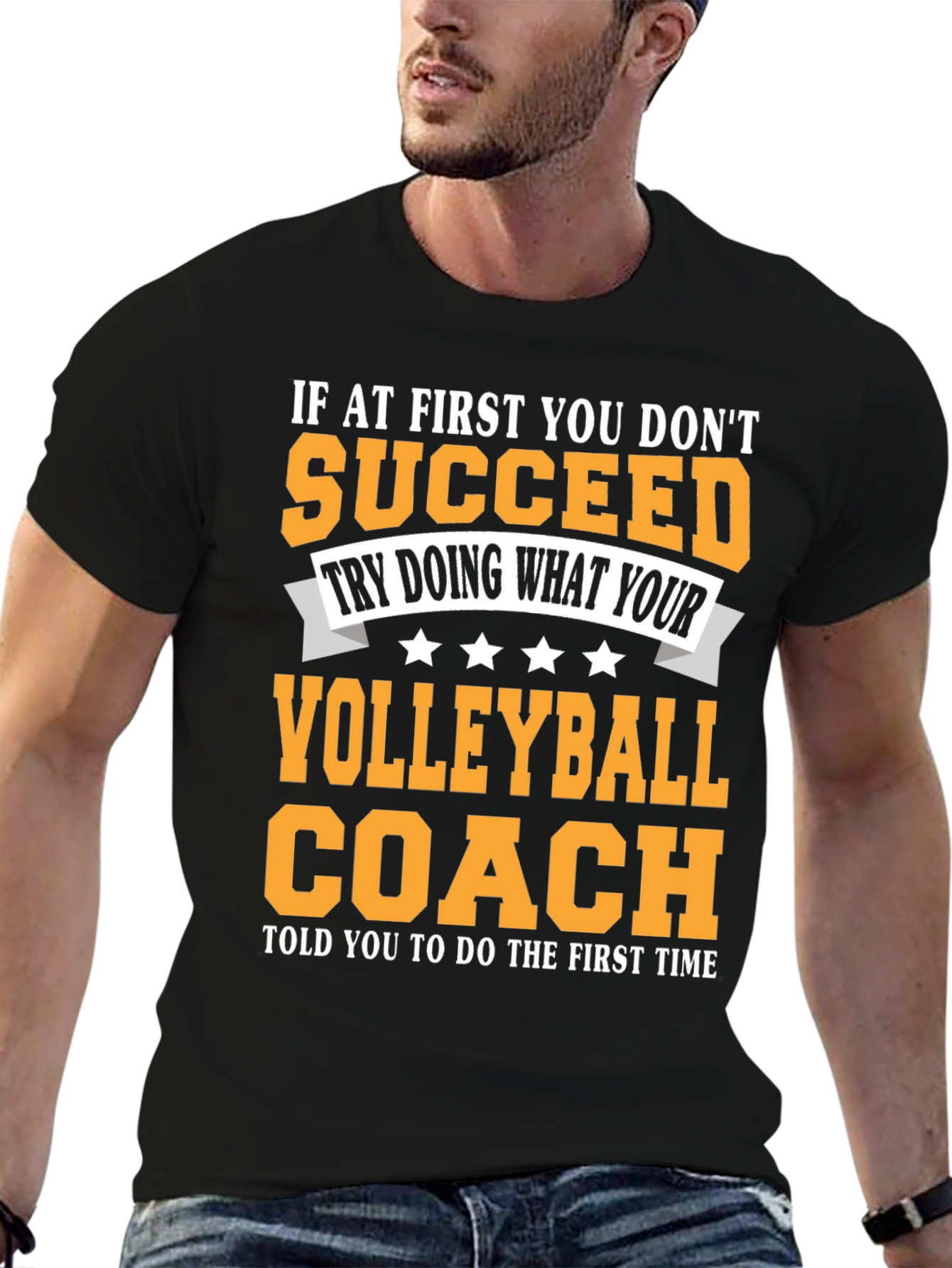 Volleyball Coach T-Shirt - Funny Sarcastic Tee