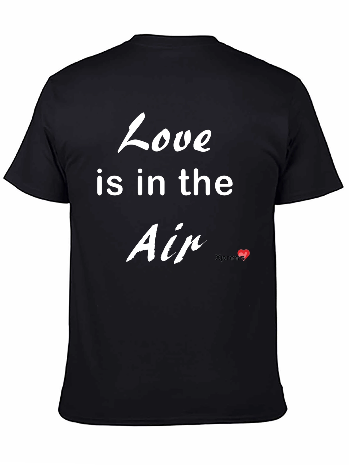 Love is in the Air Black Graphic Tee