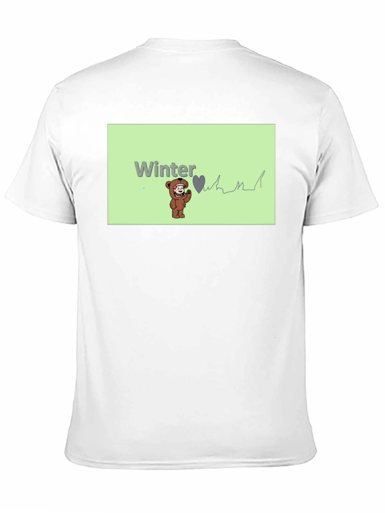 Winter Love Bear Graphic Tee