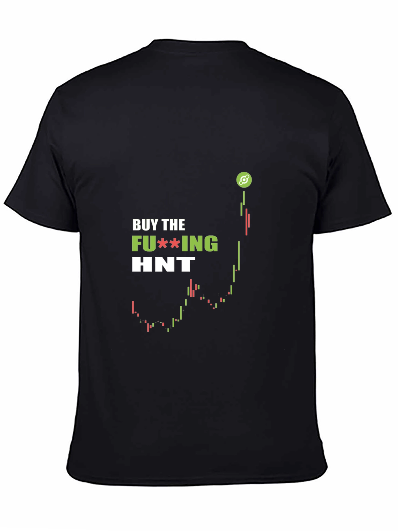Buy the HNT Cryptocurrency Chart T-Shirt